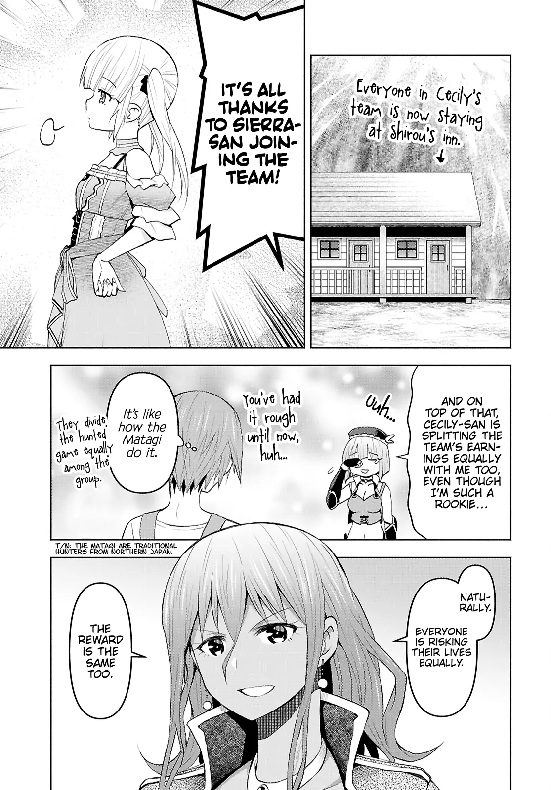 Dungeon Tou de Yadoya wo Yarou! Souzou Mahou wo Moratta Ore no Hosoude Hanjouki Chapter 43 - Page 9 in English