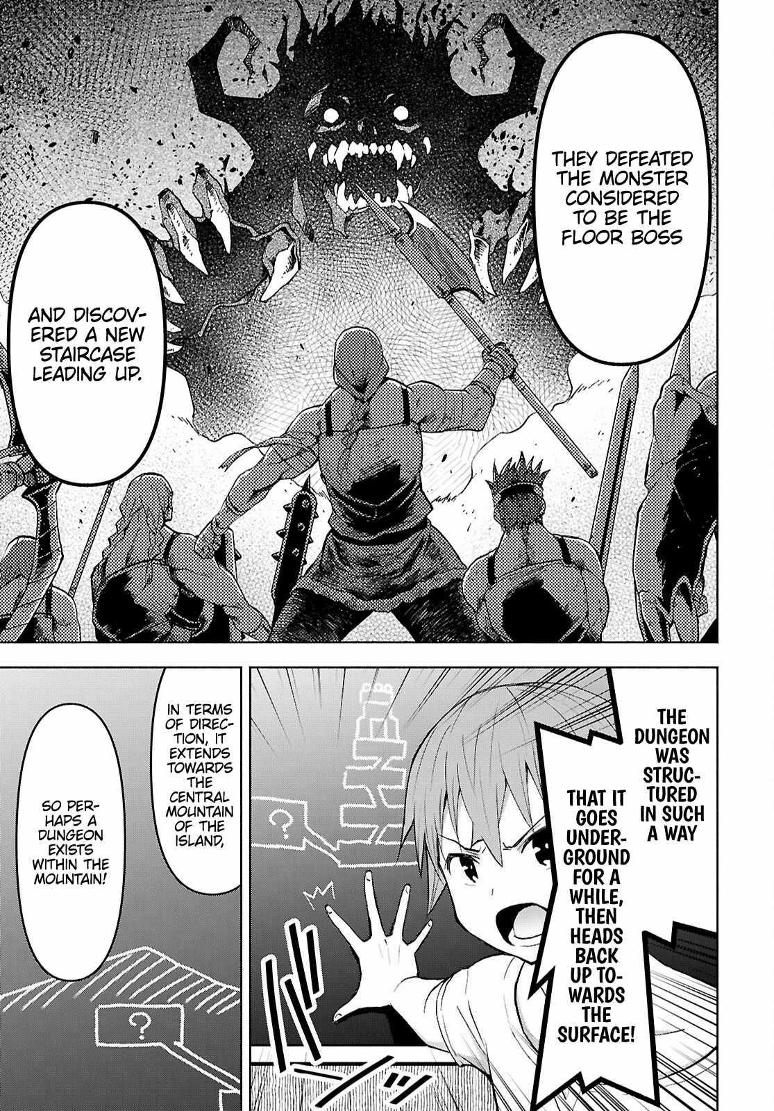 Dungeon Tou de Yadoya wo Yarou! Souzou Mahou wo Moratta Ore no Hosoude Hanjouki Chapter 46 - Page 21 in English