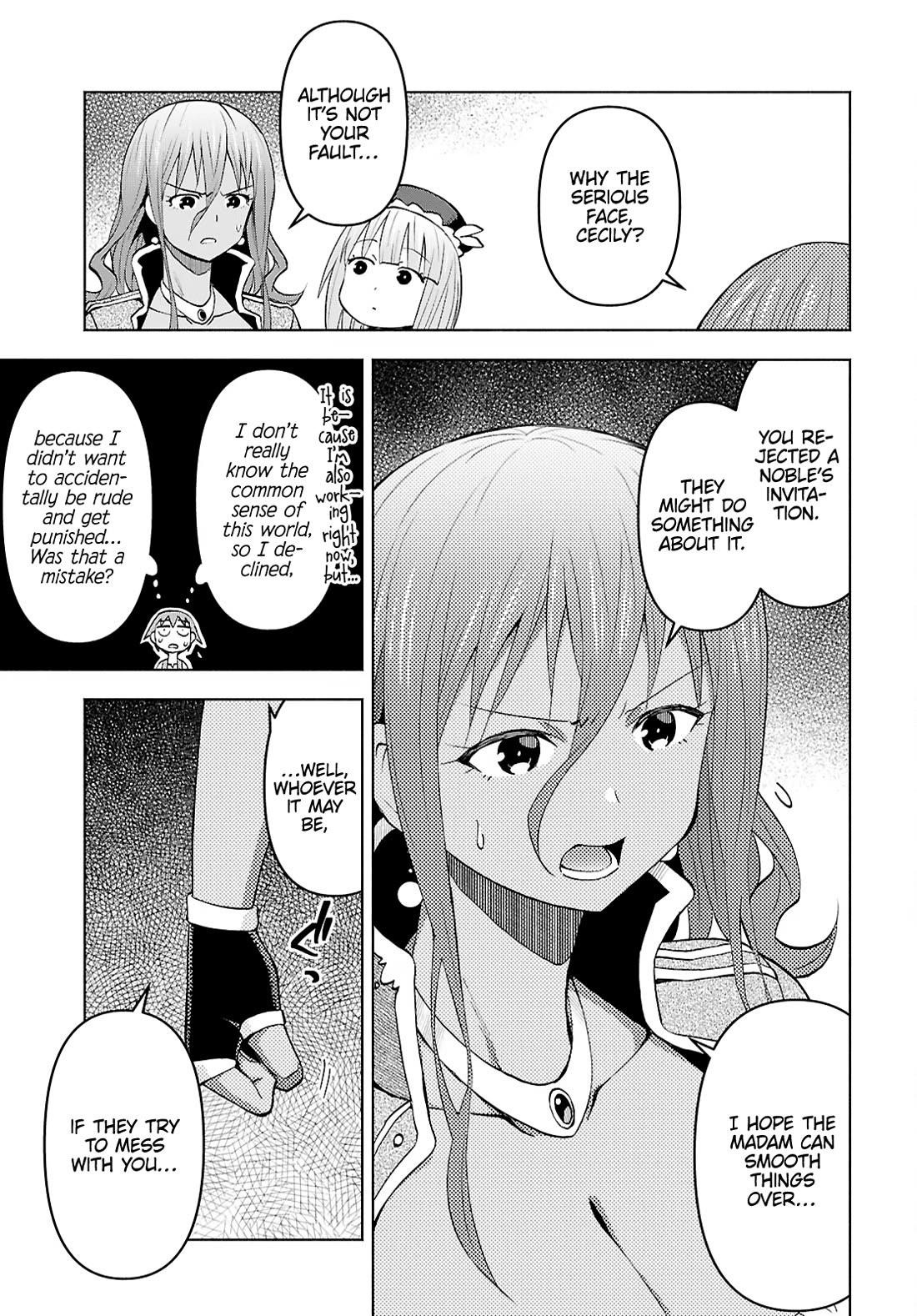 Dungeon Tou de Yadoya wo Yarou! Souzou Mahou wo Moratta Ore no Hosoude Hanjouki Chapter 47 - Page 13 in English