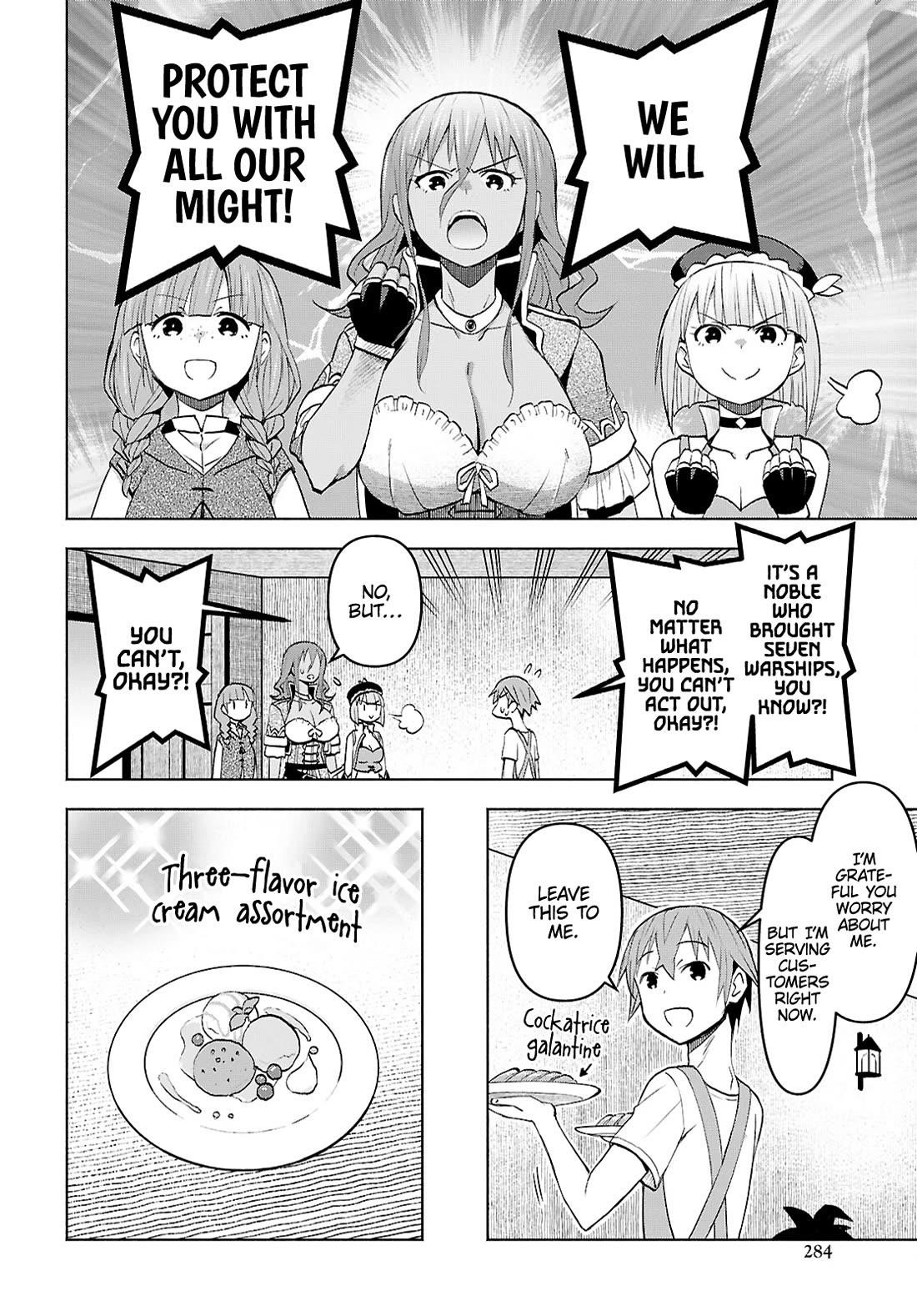 Dungeon Tou de Yadoya wo Yarou! Souzou Mahou wo Moratta Ore no Hosoude Hanjouki Chapter 47 - Page 14 in English