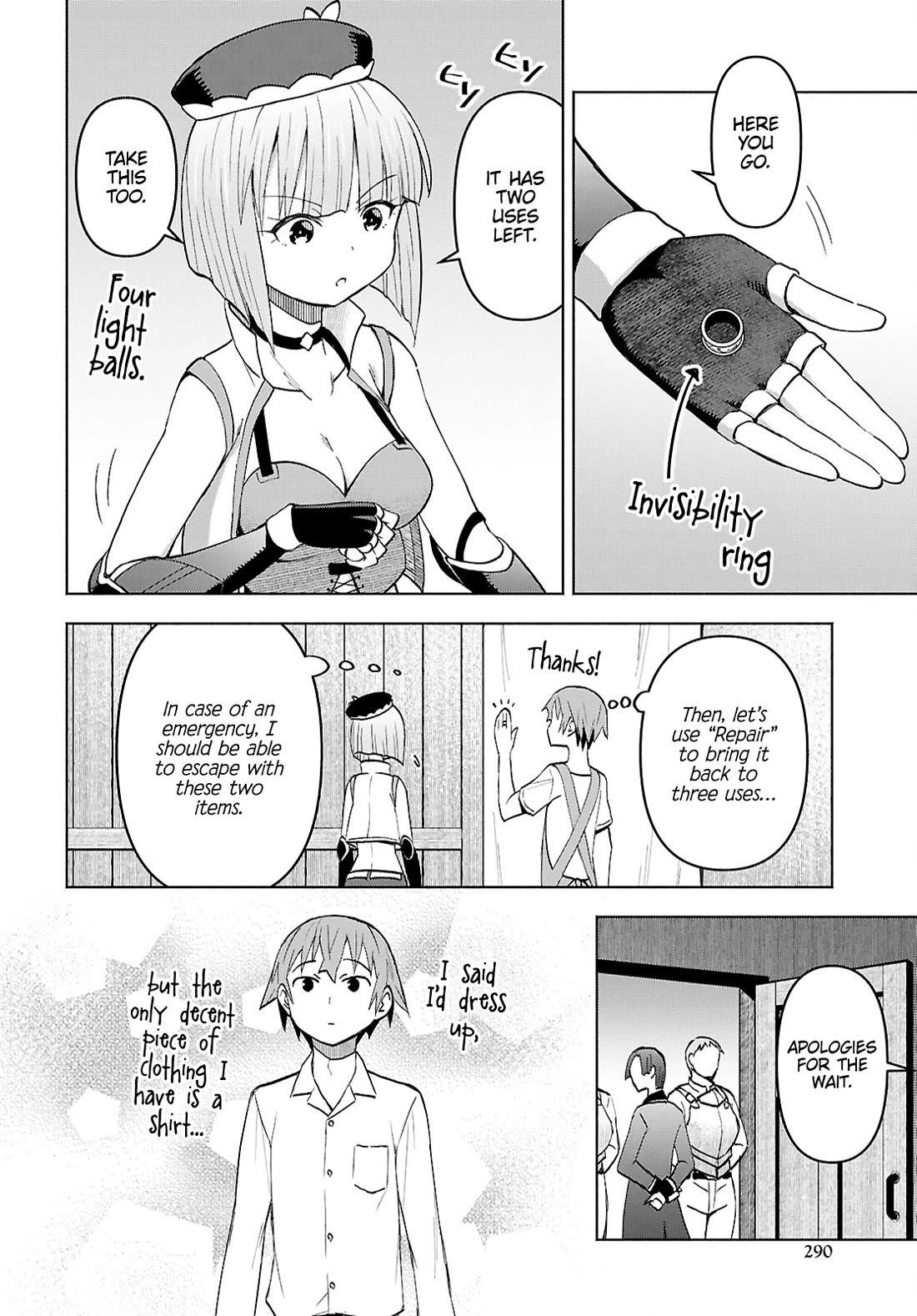 Dungeon Tou de Yadoya wo Yarou! Souzou Mahou wo Moratta Ore no Hosoude Hanjouki Chapter 47 - Page 20 in English