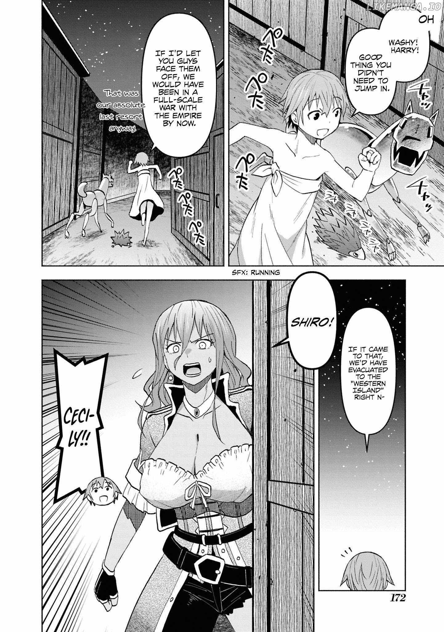 Dungeon Tou de Yadoya wo Yarou! Souzou Mahou wo Moratta Ore no Hosoude Hanjouki Chapter 48 - Page 27 in English