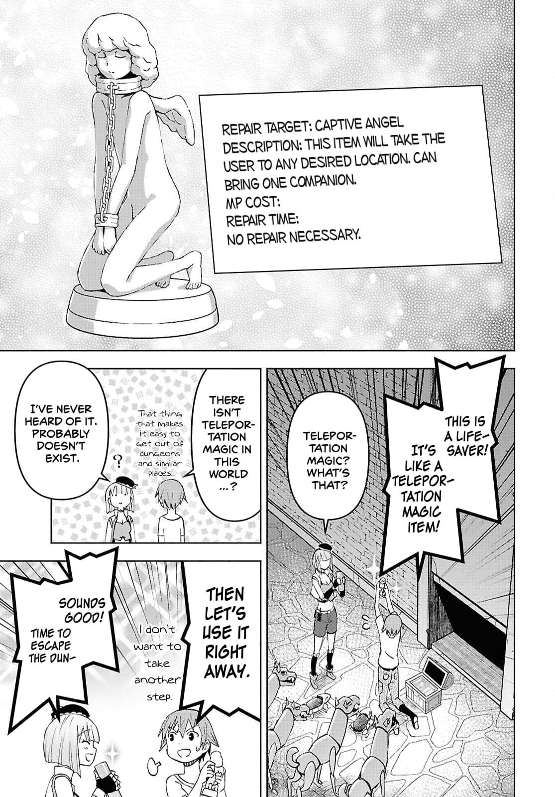 Dungeon Tou de Yadoya wo Yarou! Souzou Mahou wo Moratta Ore no Hosoude Hanjouki Chapter 51 - Page 22 in English