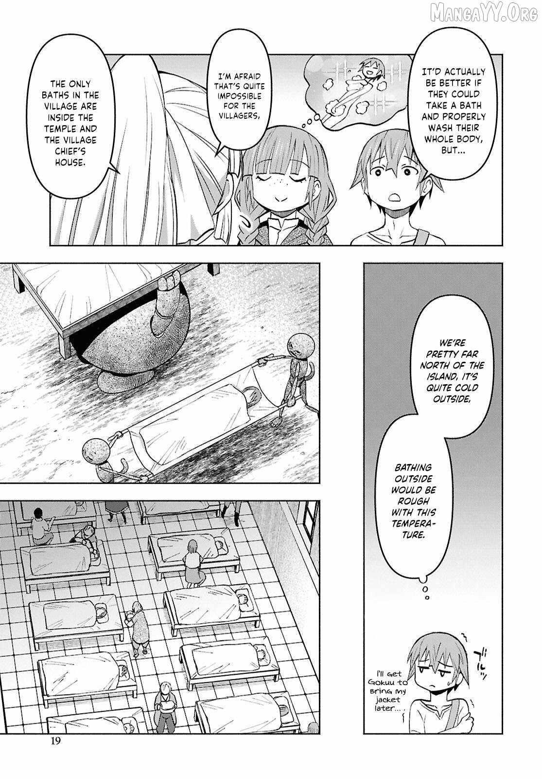 Dungeon Tou de Yadoya wo Yarou! Souzou Mahou wo Moratta Ore no Hosoude Hanjouki Chapter 54 - Page 14 in English