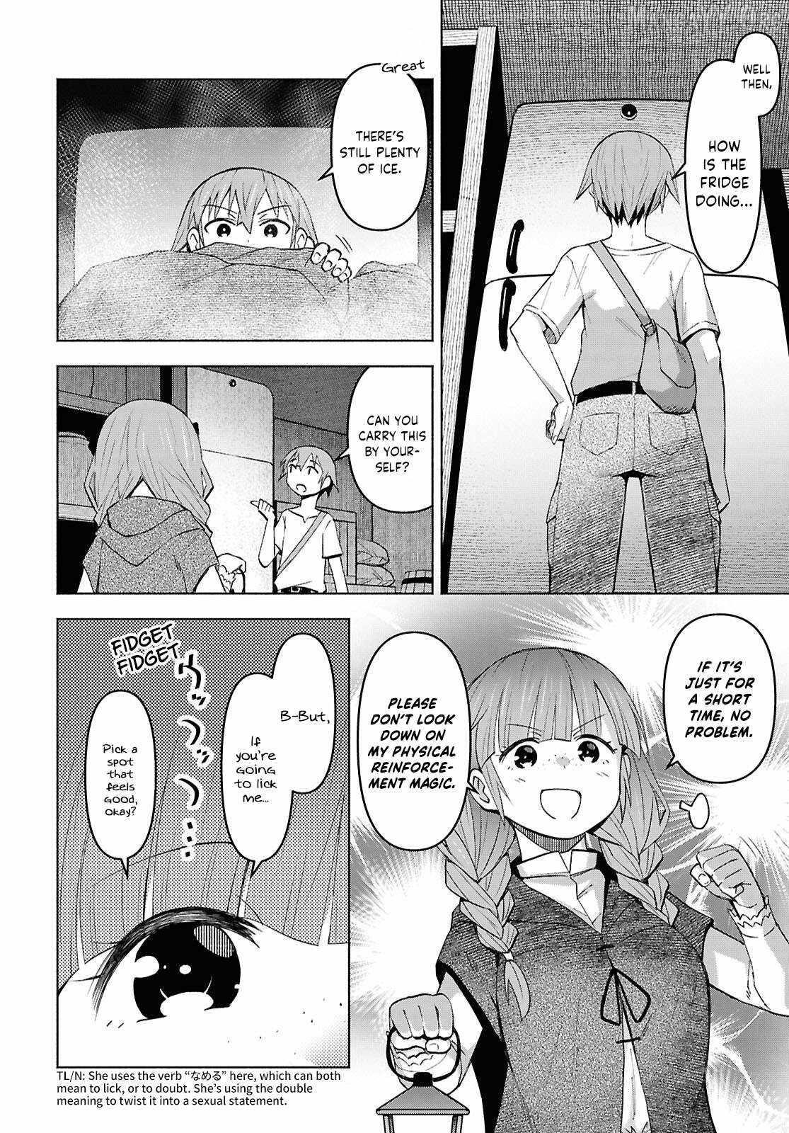 Dungeon Tou de Yadoya wo Yarou! Souzou Mahou wo Moratta Ore no Hosoude Hanjouki Chapter 54 - Page 5 in English