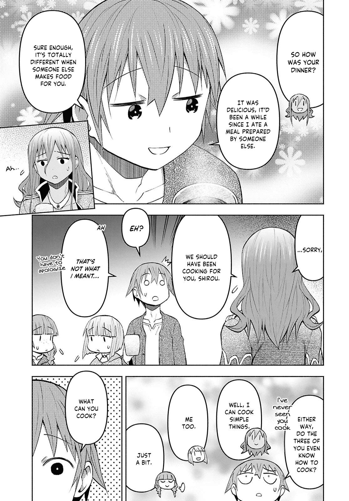 Dungeon Tou de Yadoya wo Yarou! Souzou Mahou wo Moratta Ore no Hosoude Hanjouki Chapter 55 - Page 16 in English
