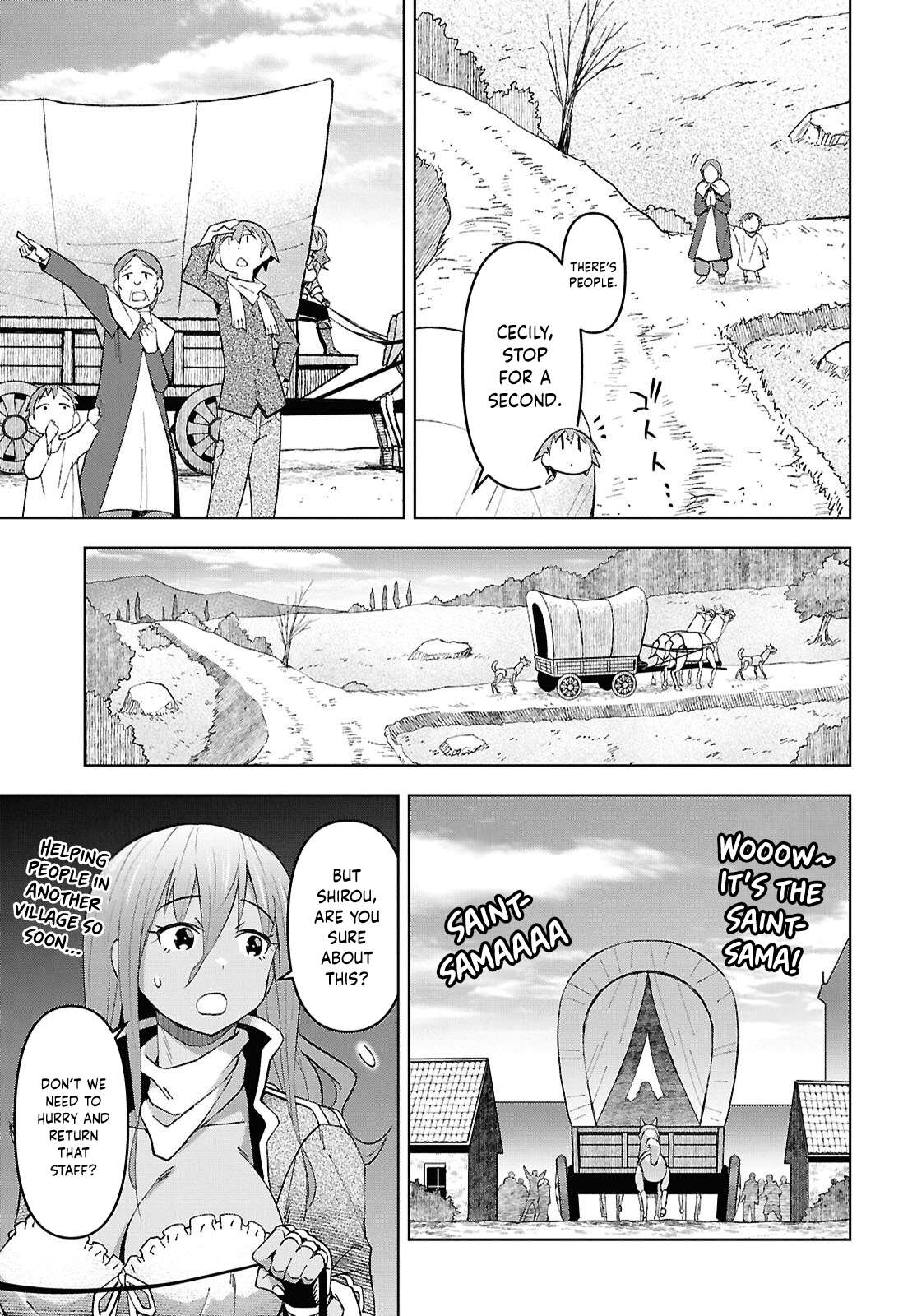 Dungeon Tou de Yadoya wo Yarou! Souzou Mahou wo Moratta Ore no Hosoude Hanjouki Chapter 59 - Page 16 in English