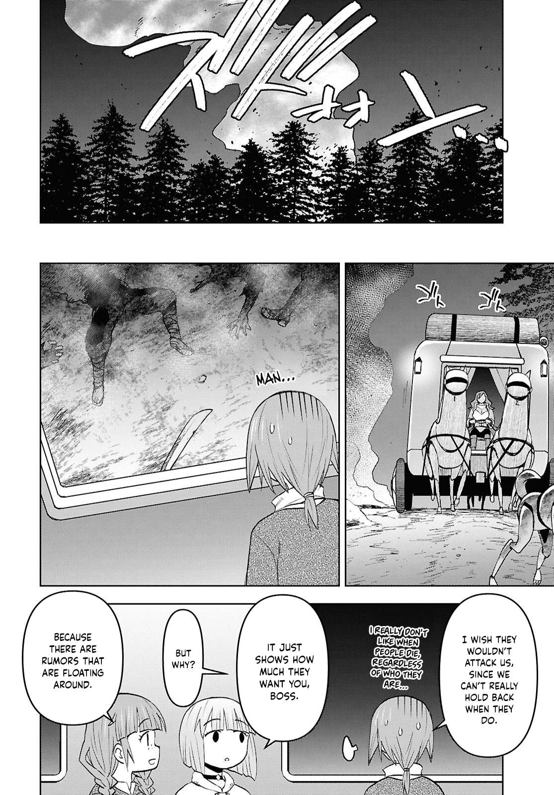 Dungeon Tou de Yadoya wo Yarou! Souzou Mahou wo Moratta Ore no Hosoude Hanjouki Chapter 59 - Page 21 in English