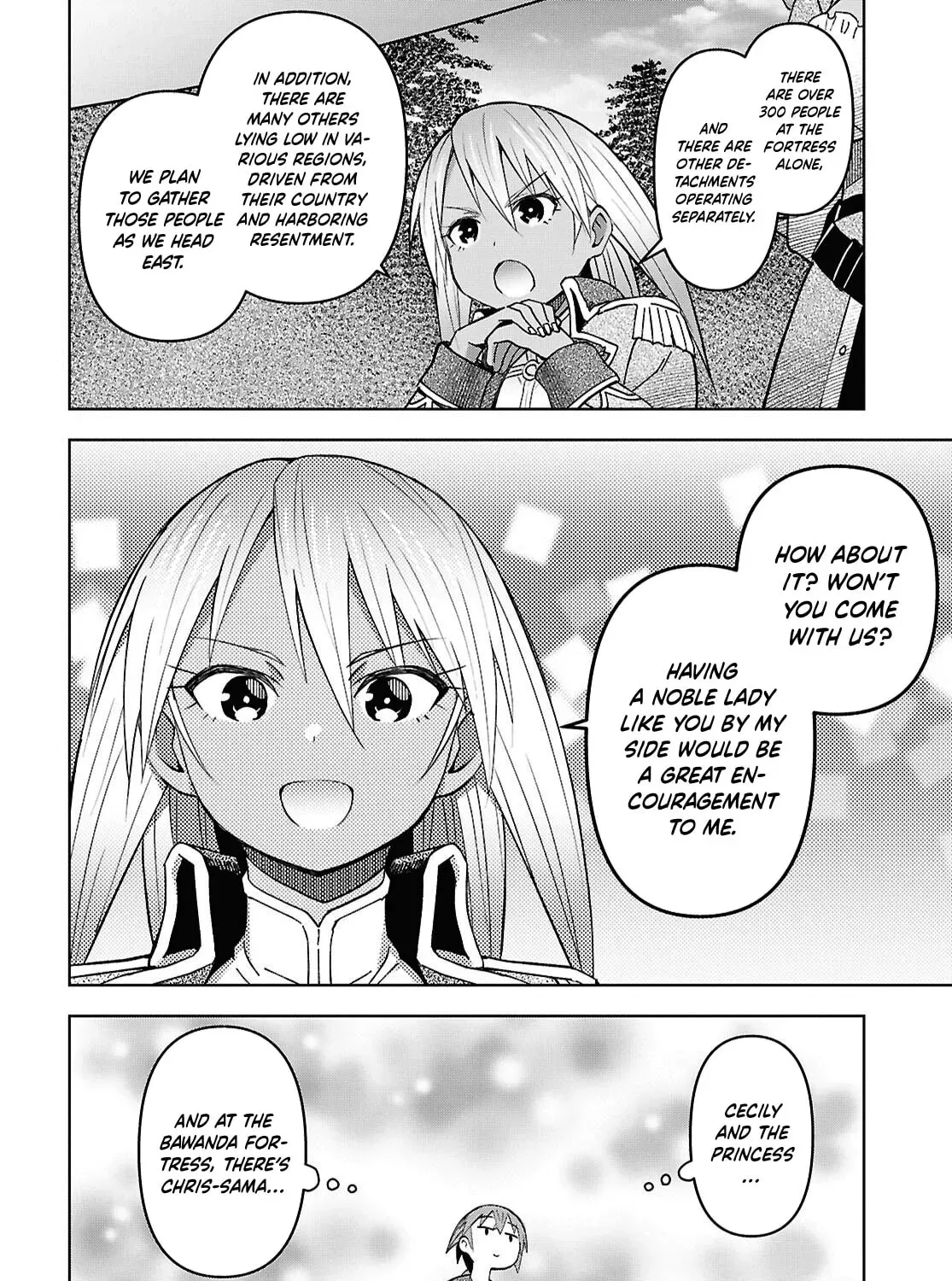 Dungeon Tou de Yadoya wo Yarou! Souzou Mahou wo Moratta Ore no Hosoude Hanjouki Chapter 60 - Page 37 in English