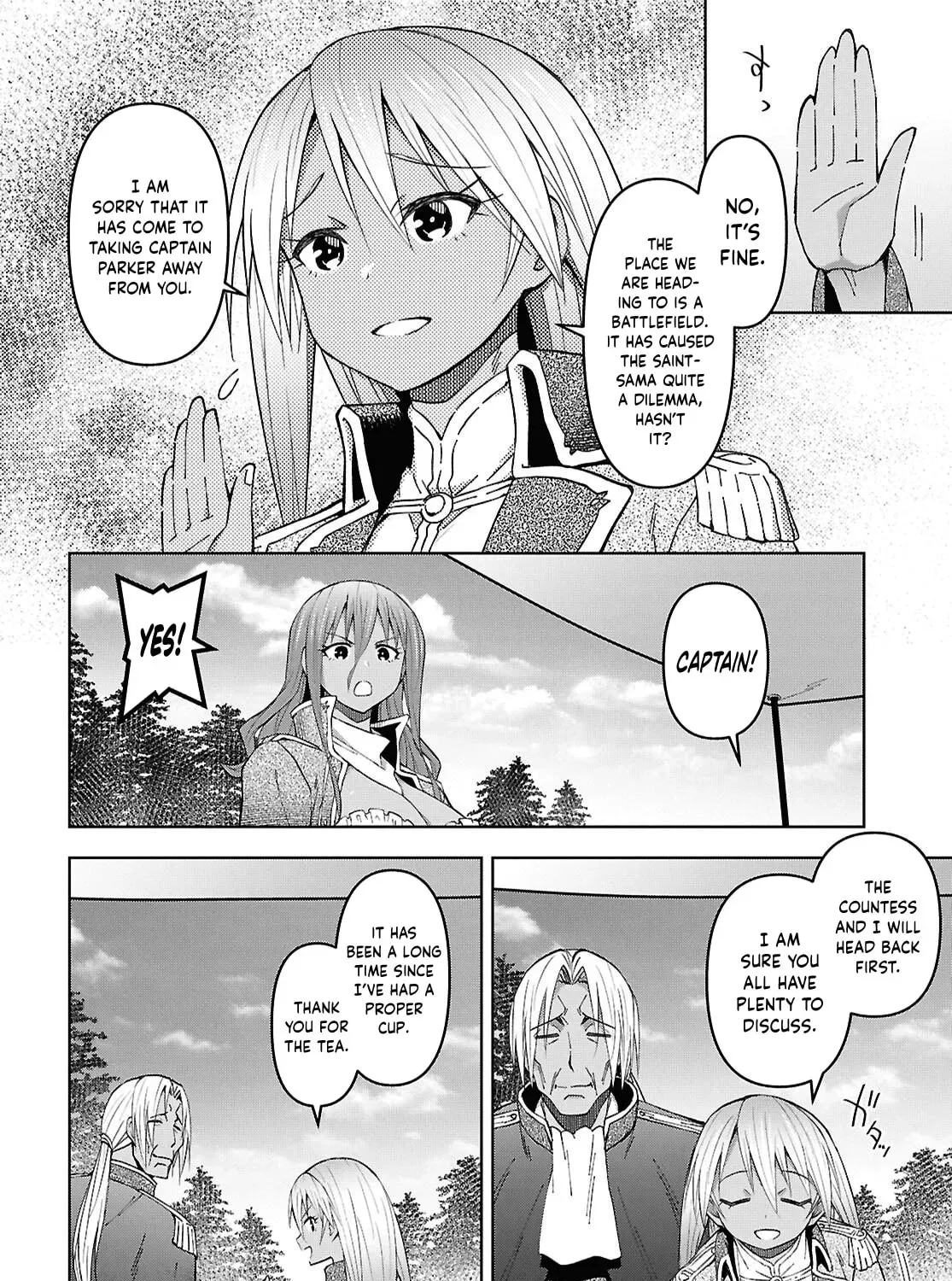 Dungeon Tou de Yadoya wo Yarou! Souzou Mahou wo Moratta Ore no Hosoude Hanjouki Chapter 60 - Page 41 in English