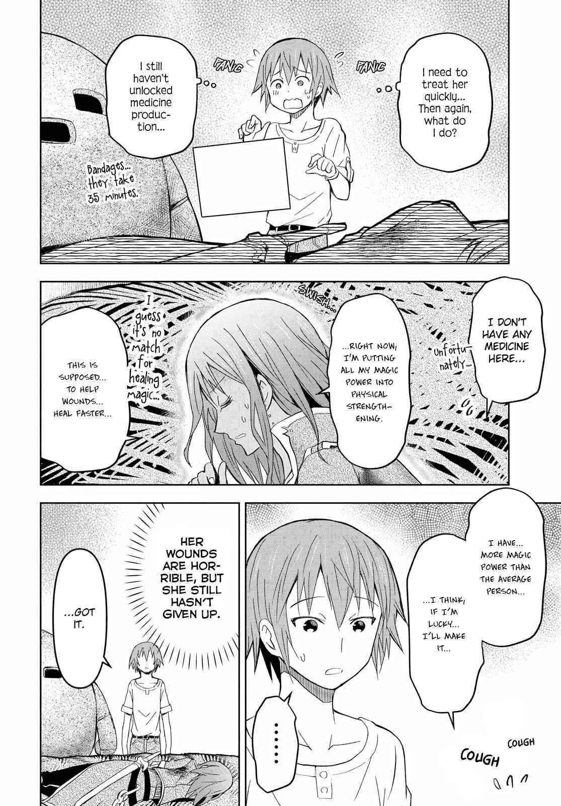 Dungeon Tou de Yadoya wo Yarou! Souzou Mahou wo Moratta Ore no Hosoude Hanjouki Chapter 8 - Page 20 in English