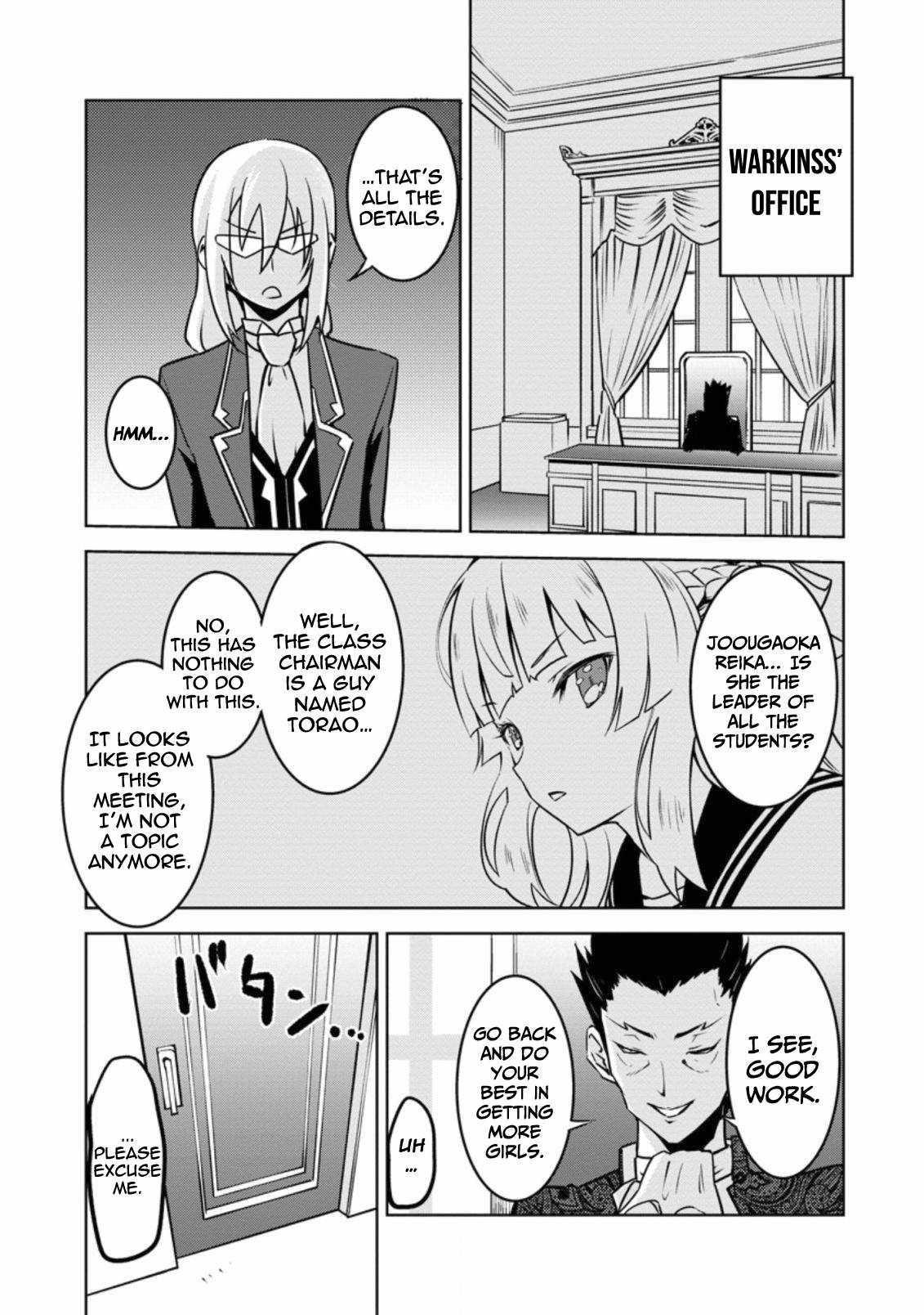 Because I was excluded out of the class transfer, I decided make a classmate harem Chapter 15 - Page 23 in English
