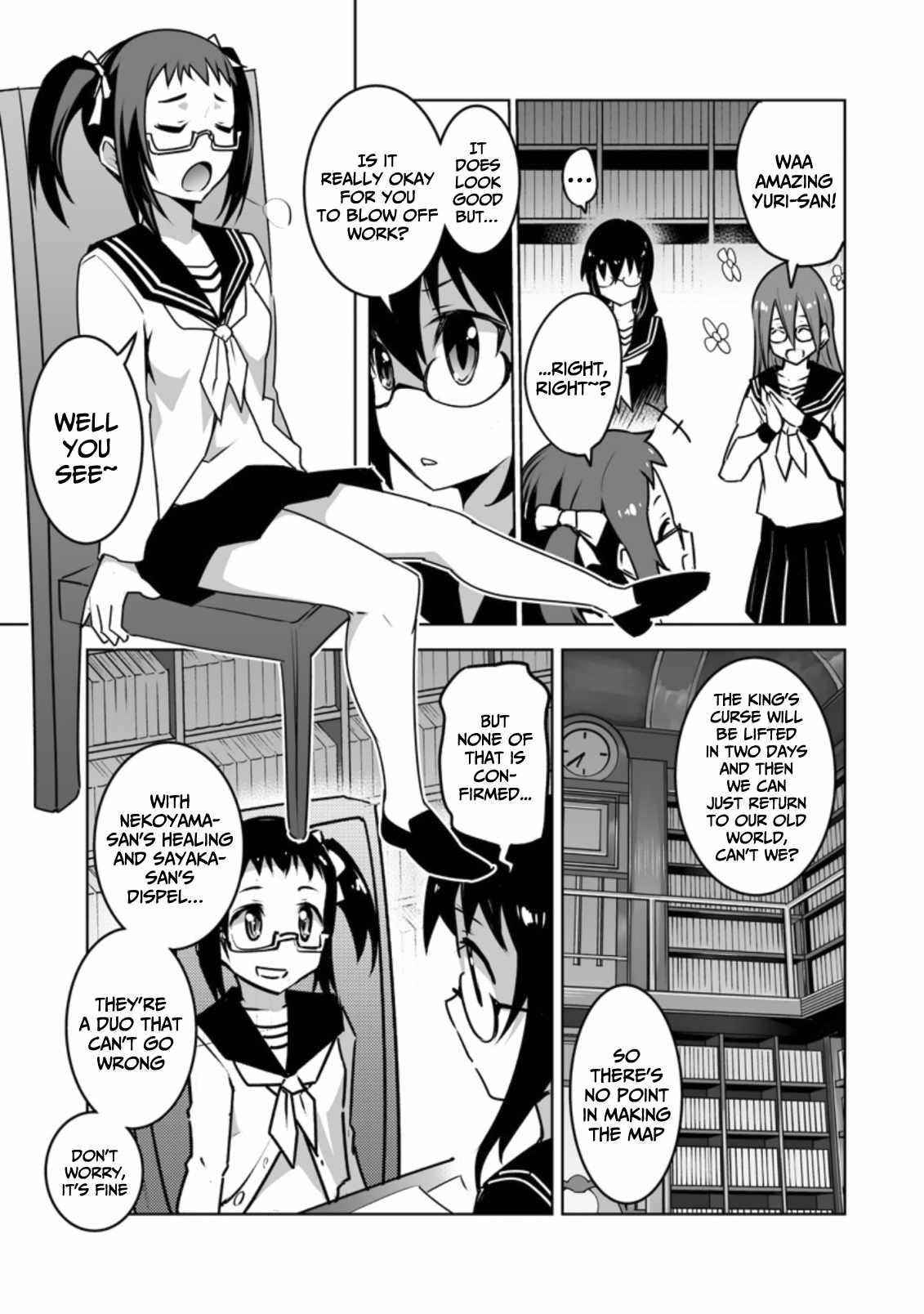 Because I was excluded out of the class transfer, I decided make a classmate harem Chapter 19 - Page 5 in English