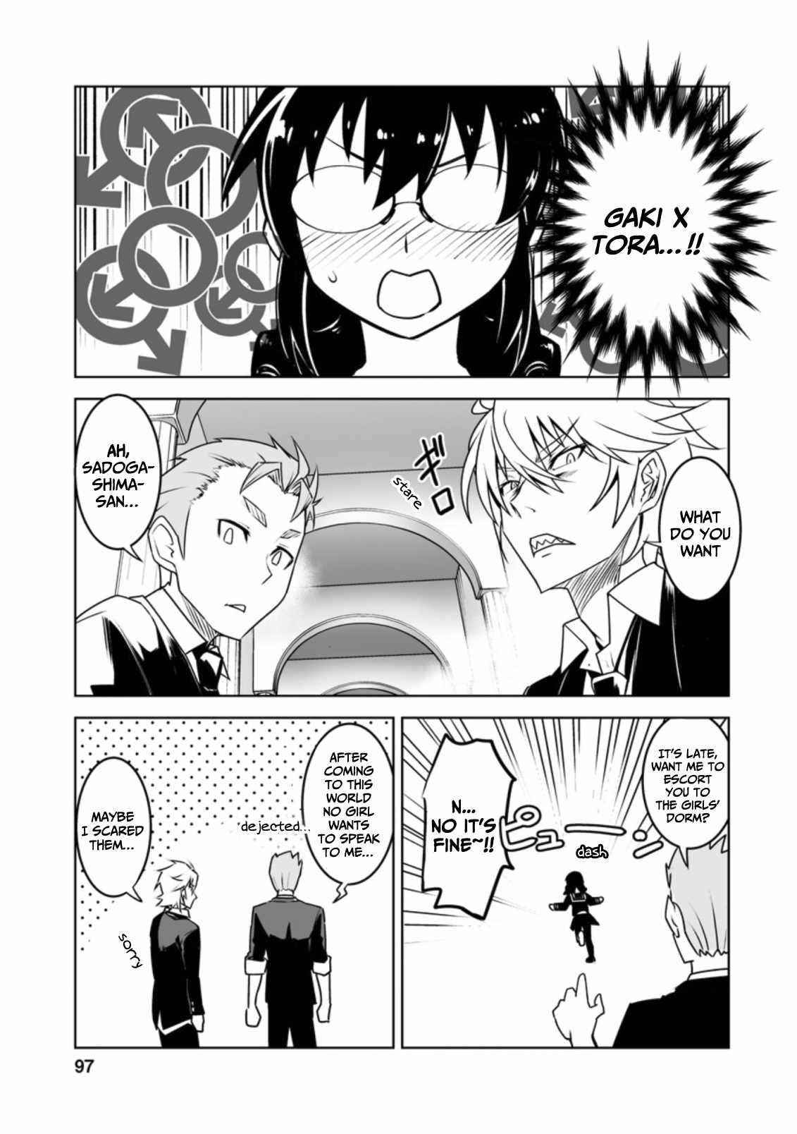 Because I was excluded out of the class transfer, I decided make a classmate harem Chapter 19 - Page 9 in English