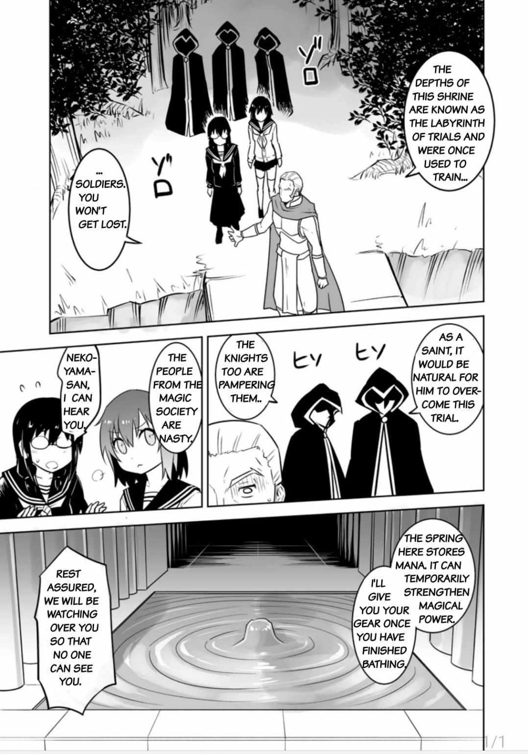 Because I was excluded out of the class transfer, I decided make a classmate harem Chapter 21.1 - Page 9 in English