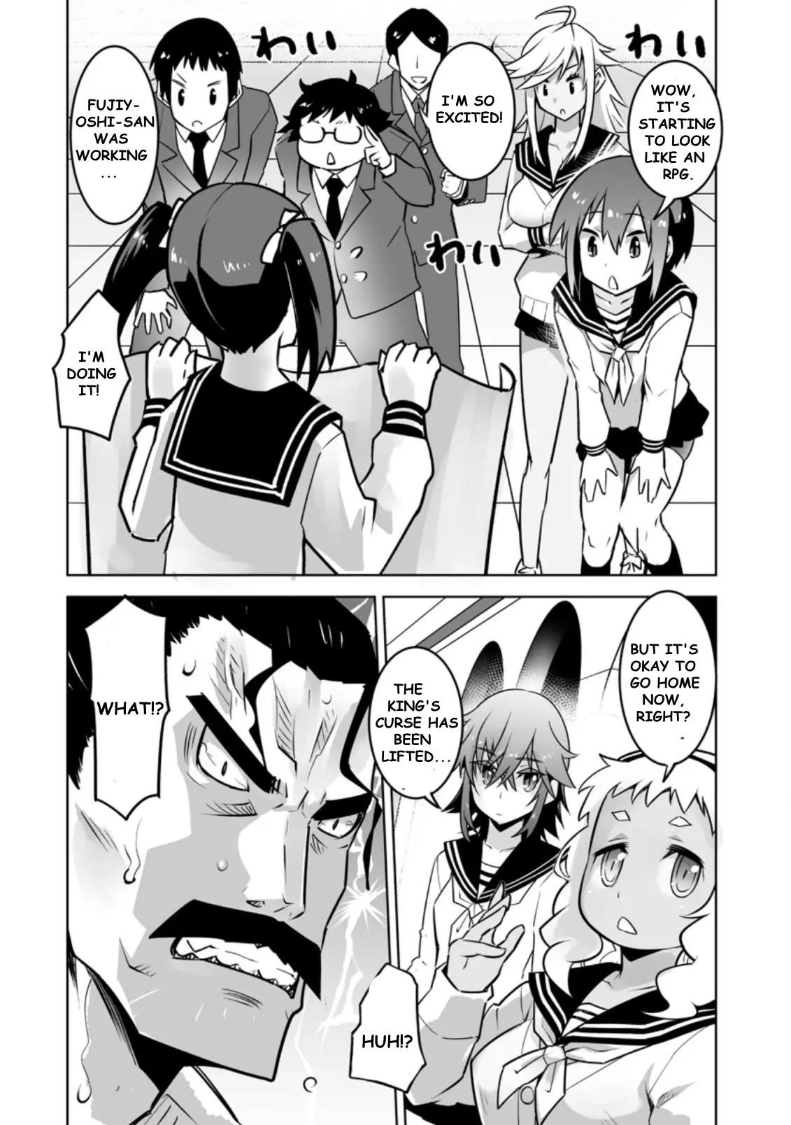 Because I was excluded out of the class transfer, I decided make a classmate harem Chapter 21.3 - Page 6 in English