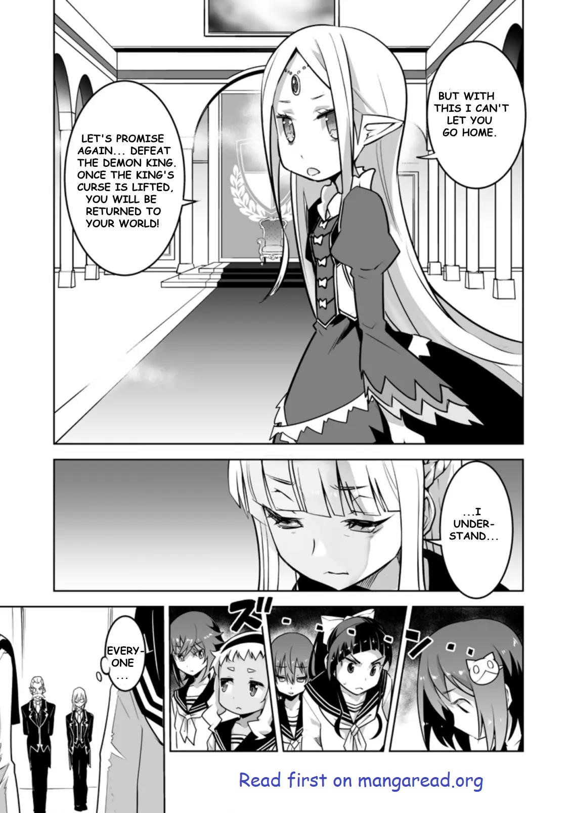 Because I was excluded out of the class transfer, I decided make a classmate harem Chapter 21.3 - Page 9 in English
