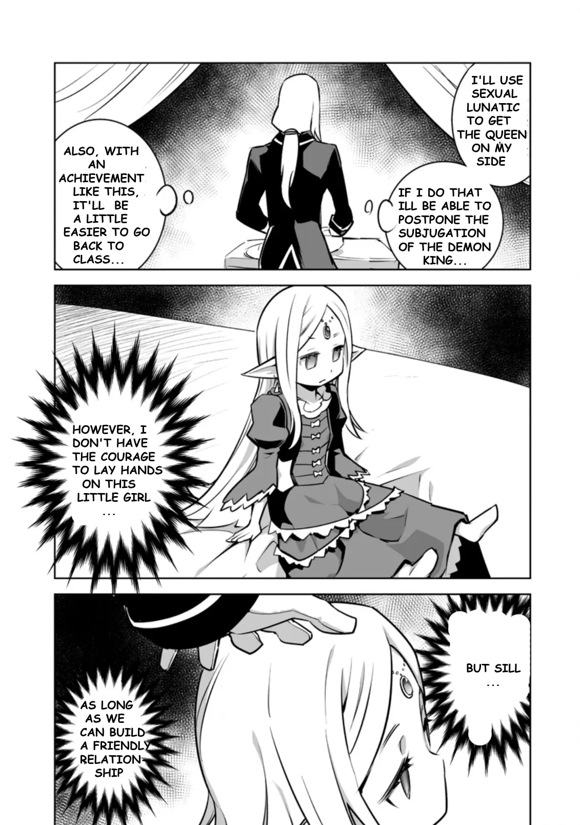 Because I was excluded out of the class transfer, I decided make a classmate harem Chapter 22.1 - Page 5 in English
