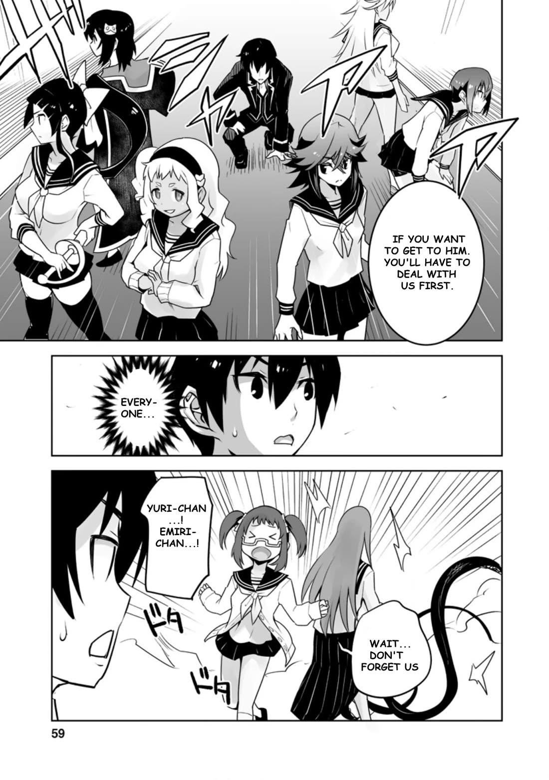Because I was excluded out of the class transfer, I decided make a classmate harem Chapter 22.3 - Page 5 in English