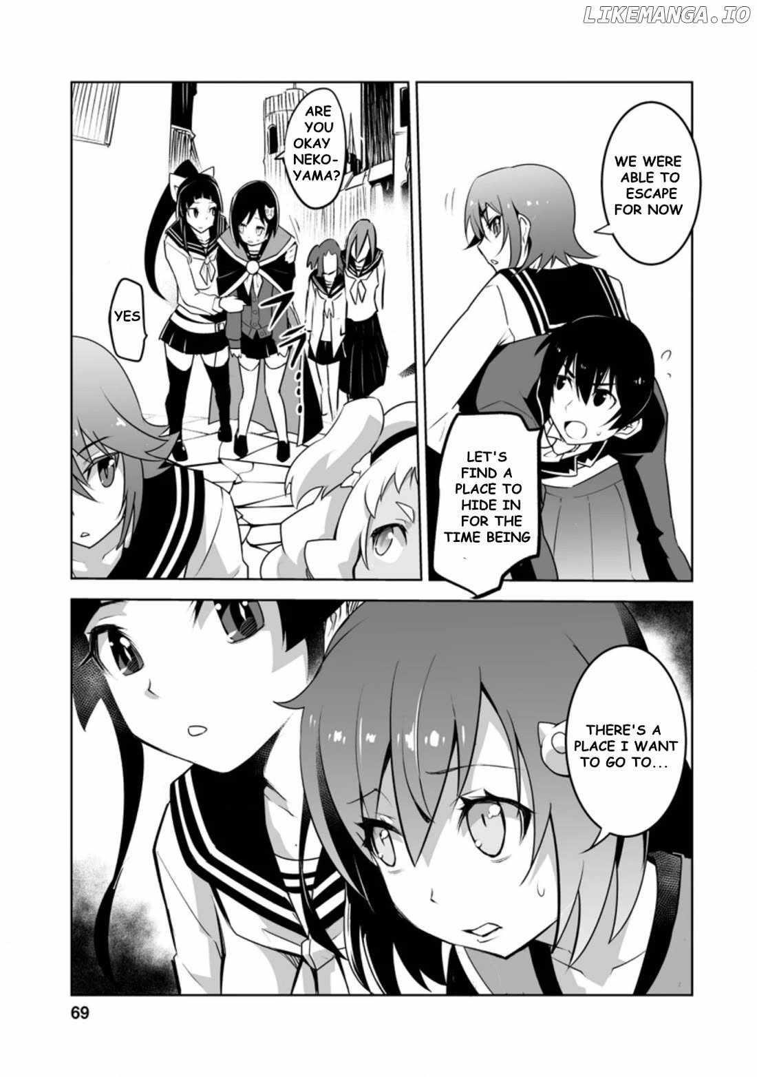 Because I was excluded out of the class transfer, I decided make a classmate harem Chapter 23.1 - Page 3 in English