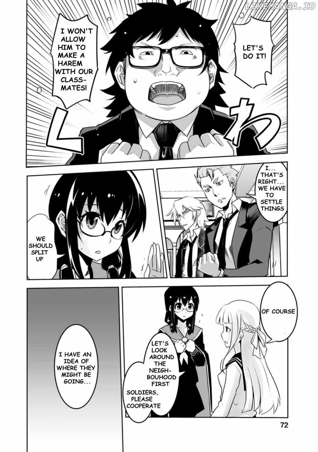 Because I was excluded out of the class transfer, I decided make a classmate harem Chapter 23.1 - Page 6 in English