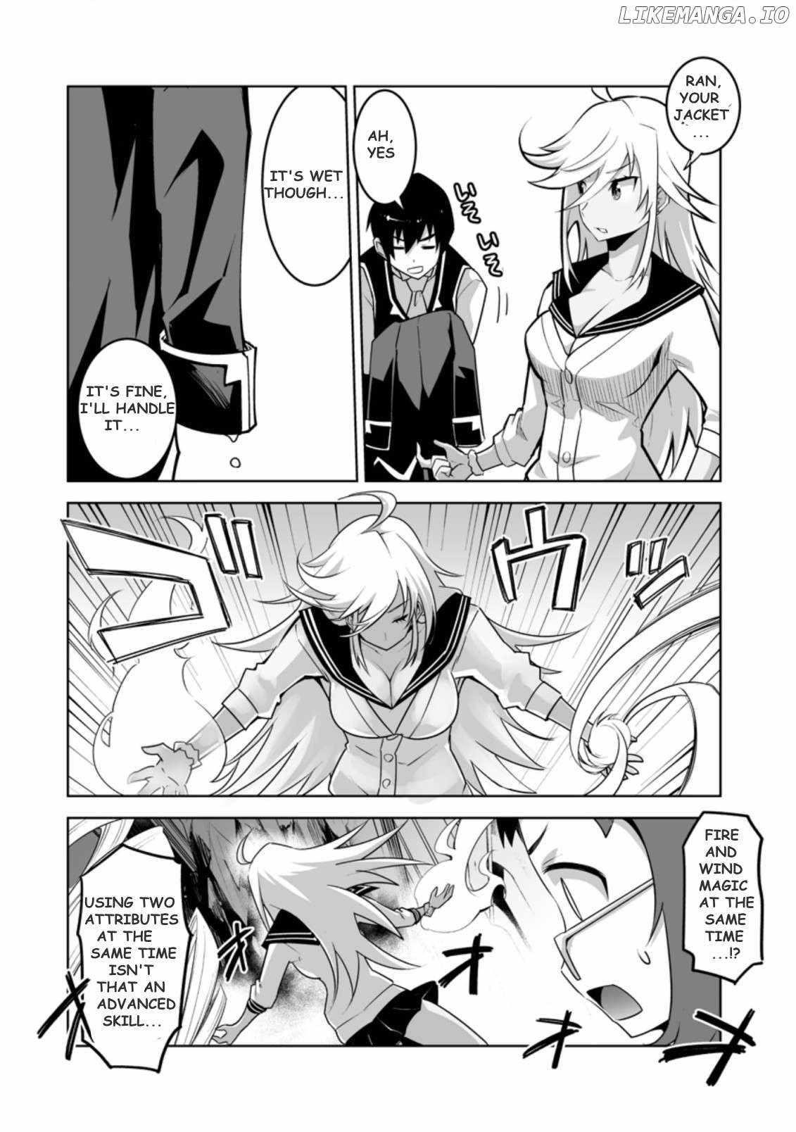 Because I was excluded out of the class transfer, I decided make a classmate harem Chapter 24.1 - Page 6 in English