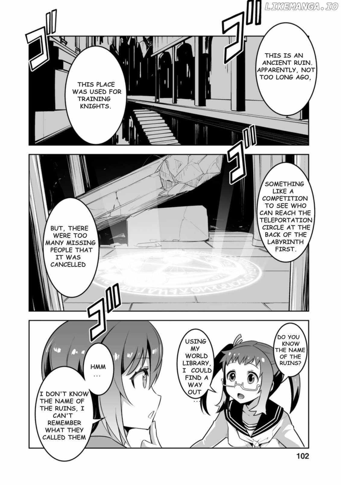 Because I was excluded out of the class transfer, I decided make a classmate harem Chapter 24.1 - Page 8 in English