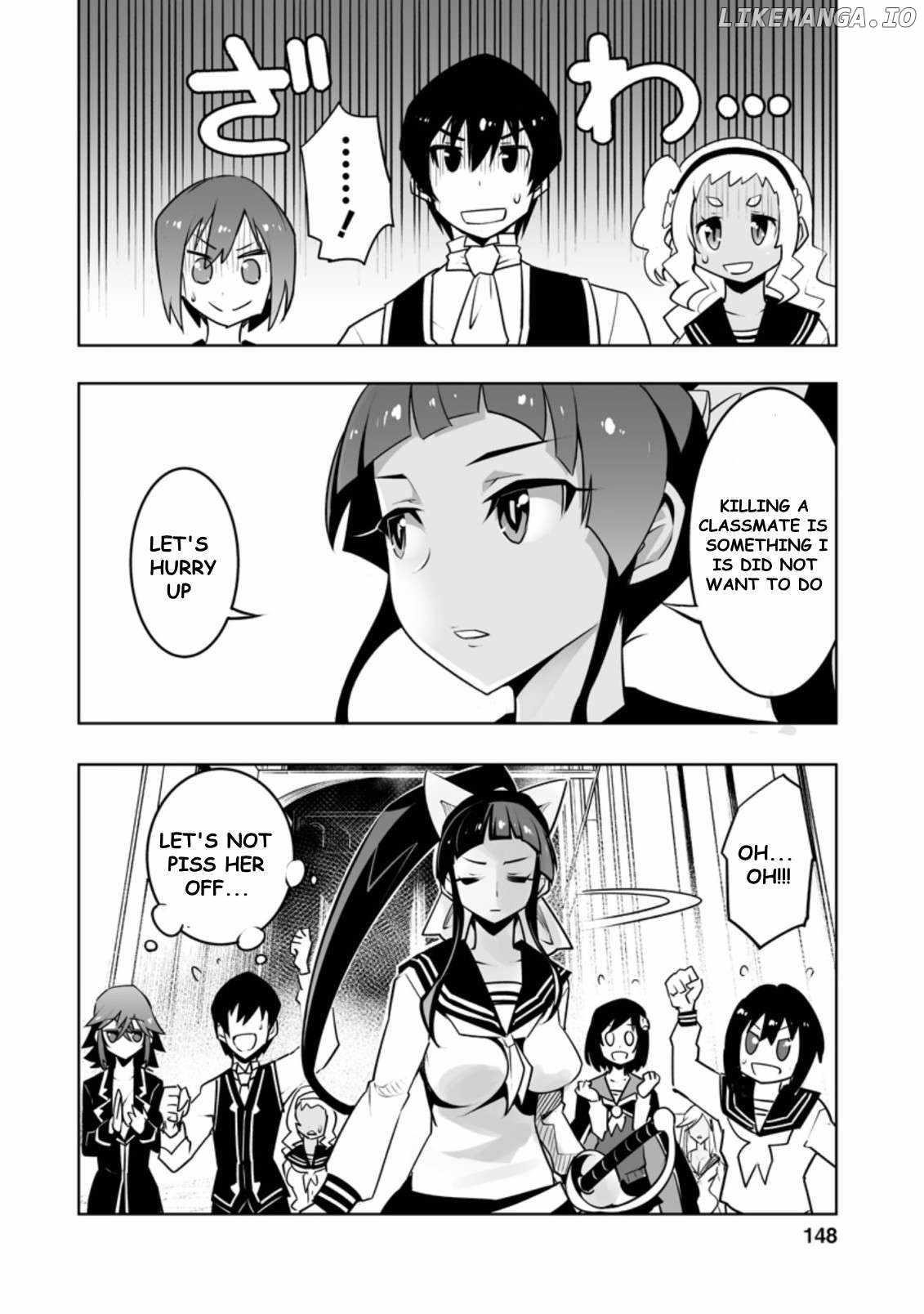 Because I was excluded out of the class transfer, I decided make a classmate harem Chapter 25.3 - Page 8 in English