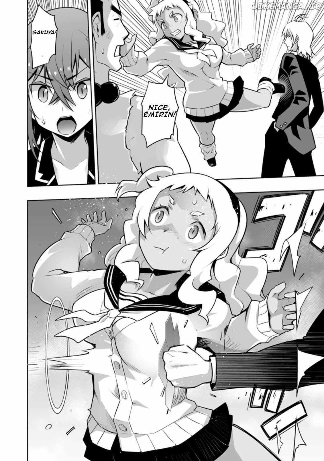 Because I was excluded out of the class transfer, I decided make a classmate harem Chapter 27.1 - Page 8 in English