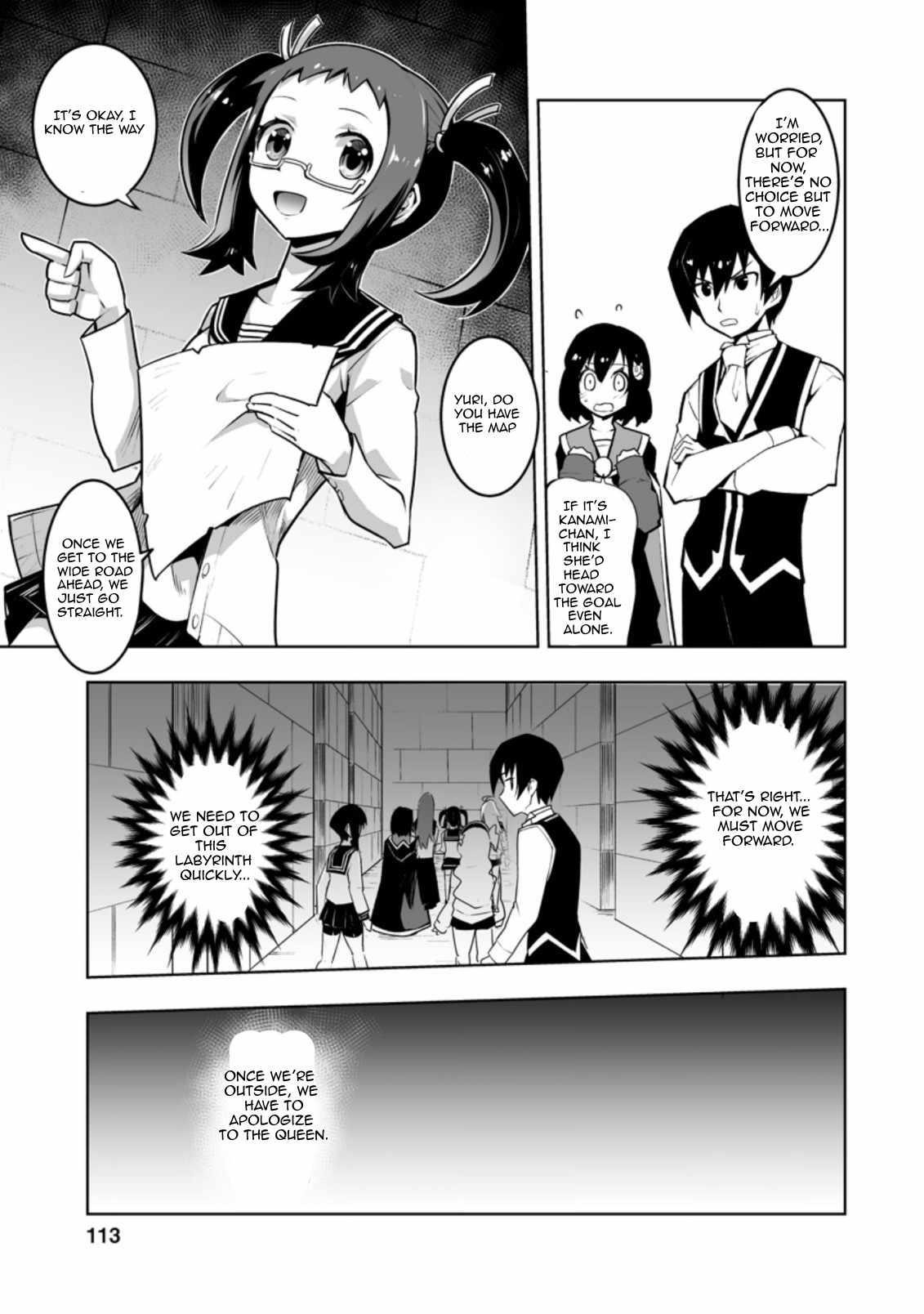 Because I was excluded out of the class transfer, I decided make a classmate harem Chapter 29.3 - Page 5 in English