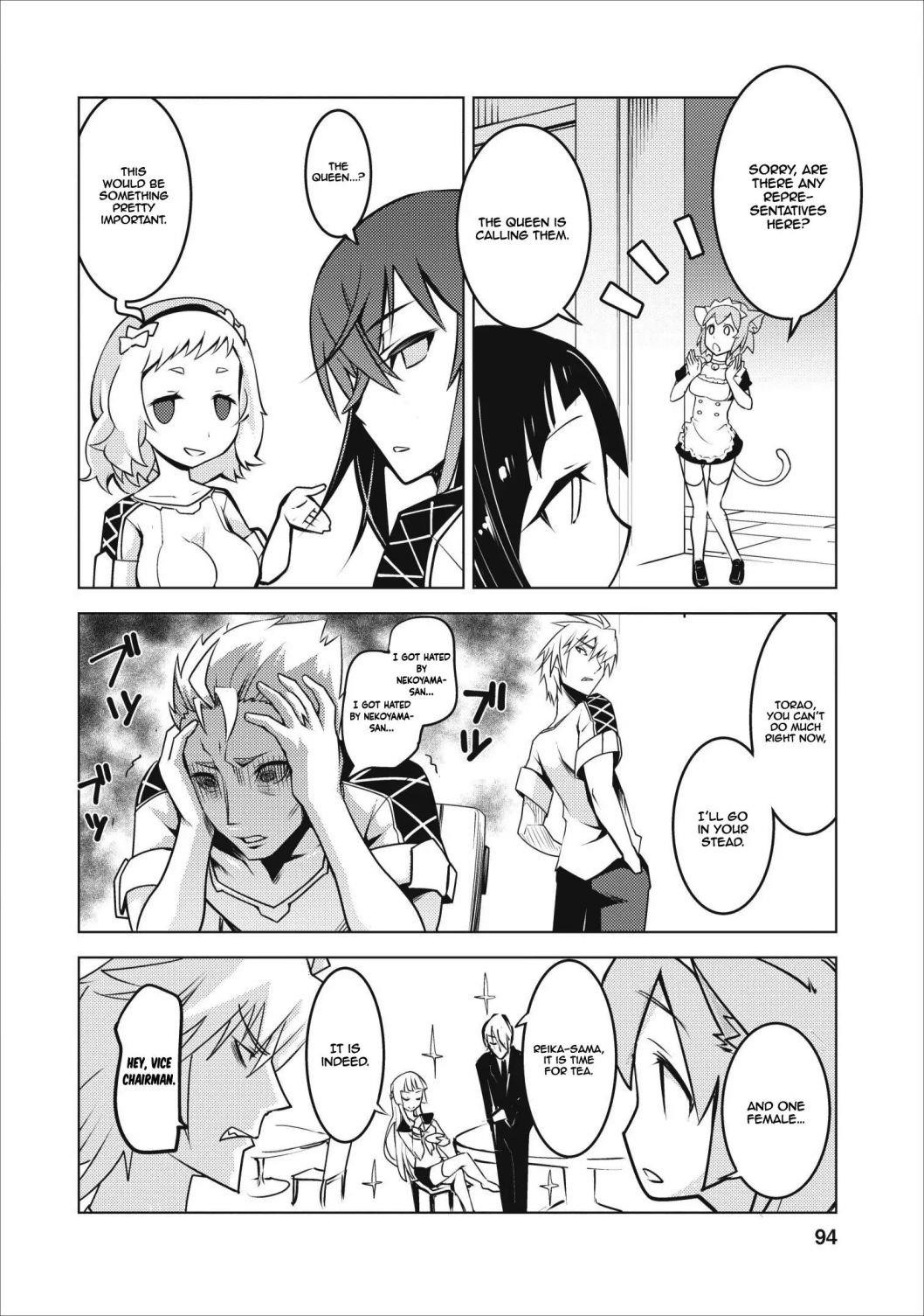 Because I was excluded out of the class transfer, I decided make a classmate harem Chapter 4 - Page 8 in English