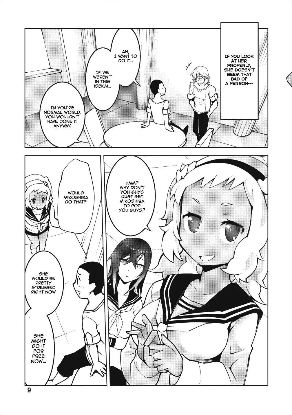 Because I was excluded out of the class transfer, I decided make a classmate harem Chapter 6 - Page 7 in English