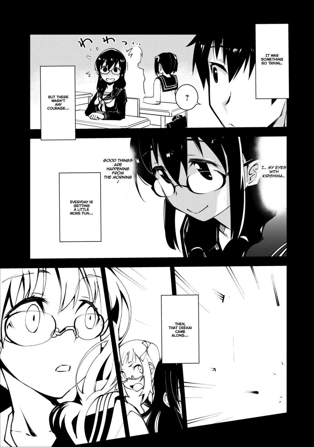 Because I was excluded out of the class transfer, I decided make a classmate harem Chapter 7 - Page 3 in English