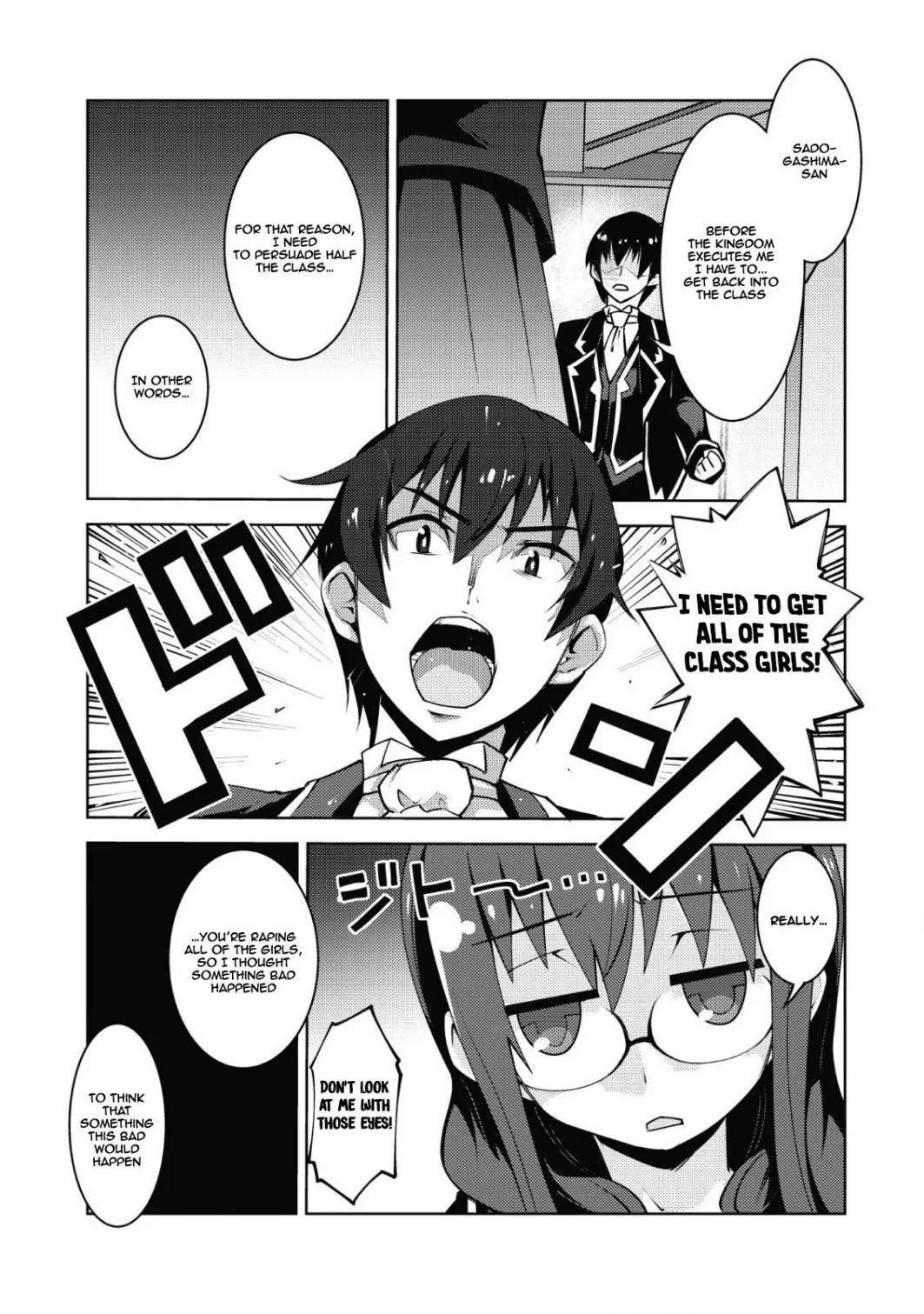Because I was excluded out of the class transfer, I decided make a classmate harem Chapter 8 - Page 25 in English