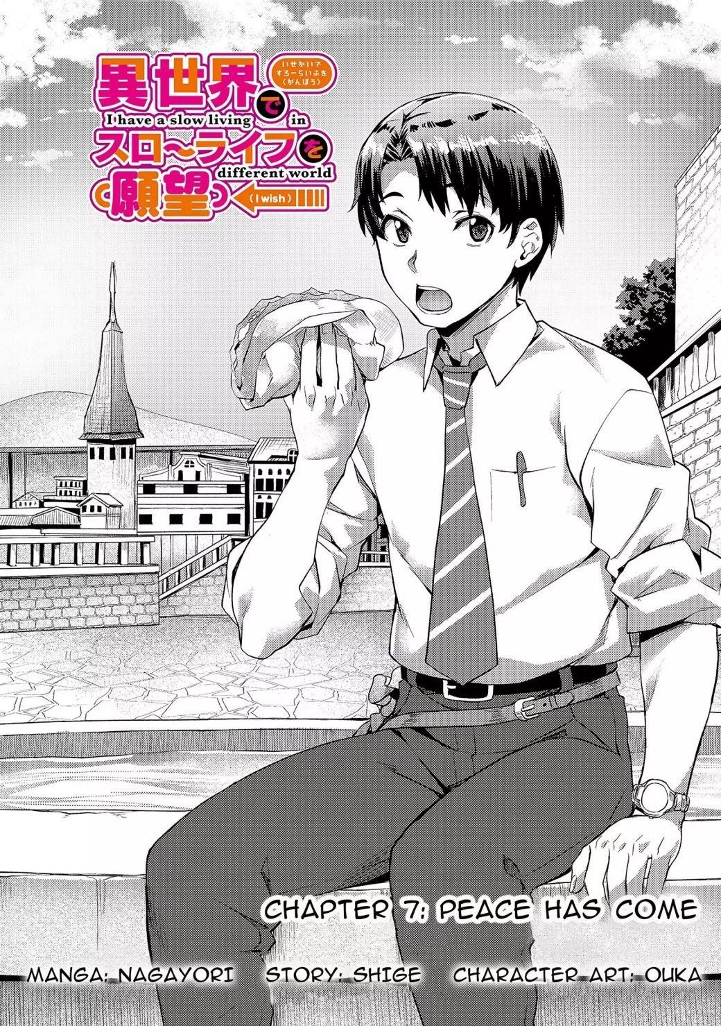 I Have A Slow Living In Different World (I Wish) Chapter 7 - Page 4 in English