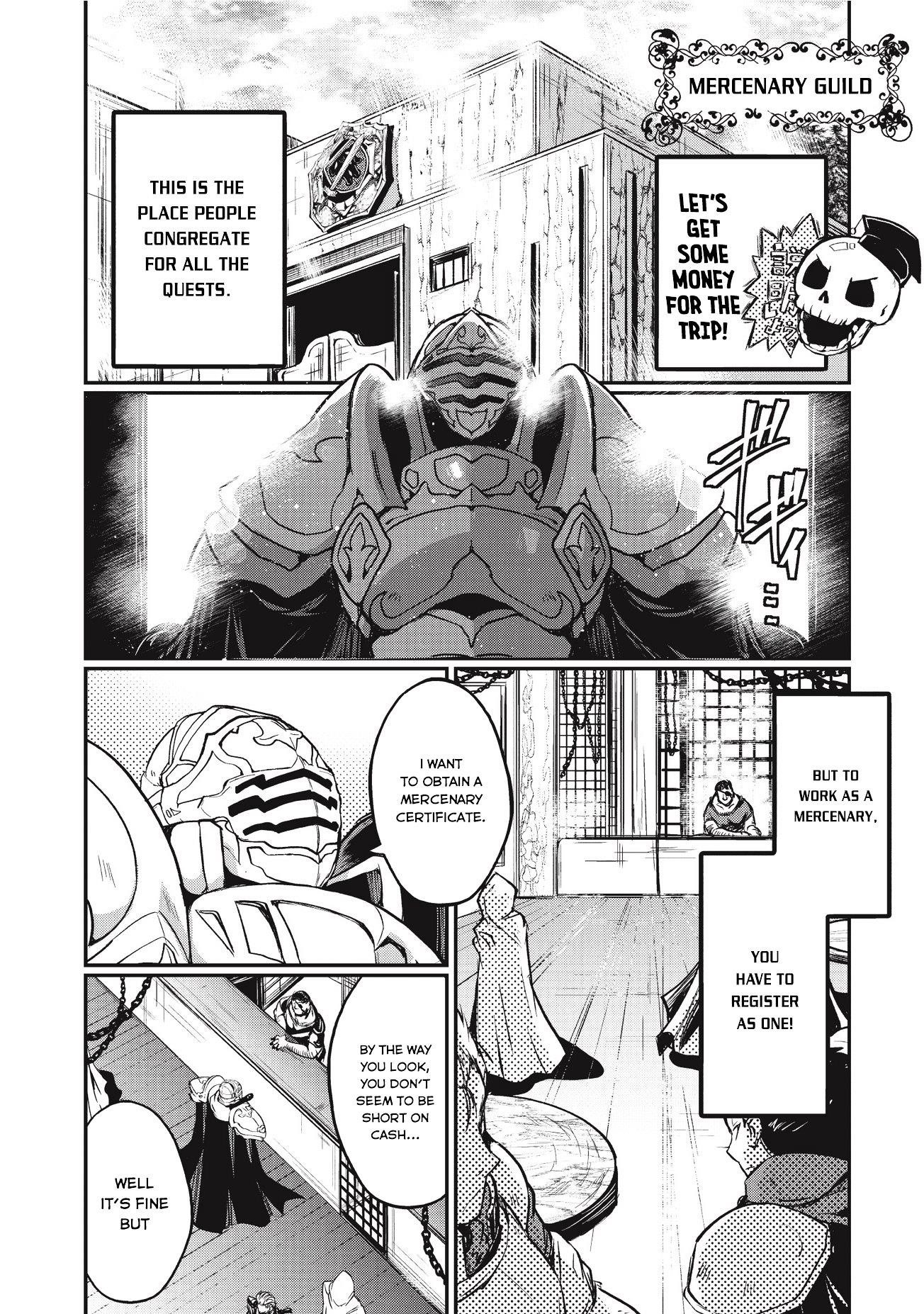 Gaikotsu Kishi-Sama, Tadaima Isekai E Odekake-Chuu Chapter 2 - Page 6 in English