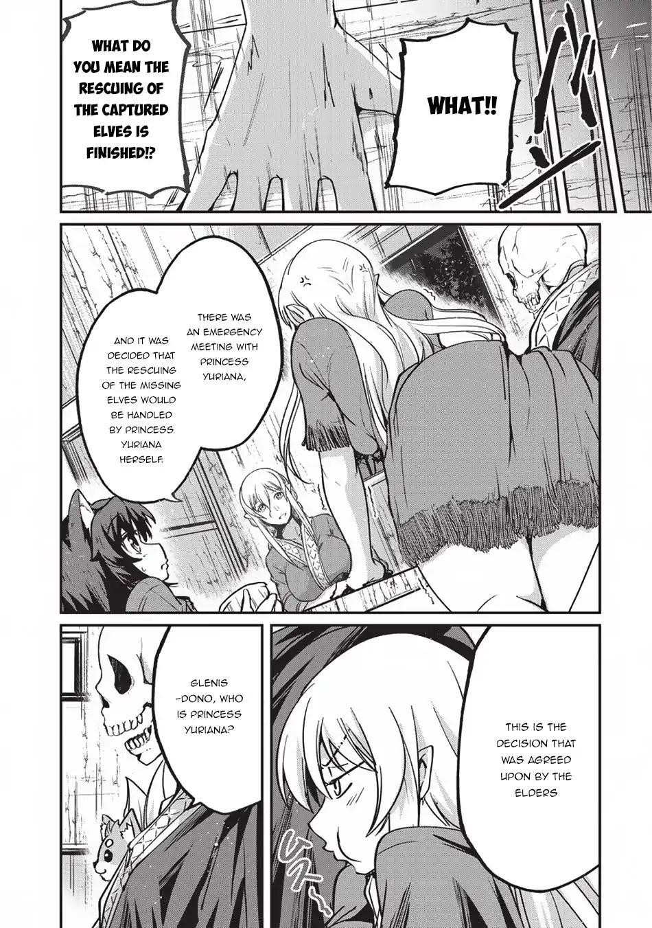 Gaikotsu Kishi-Sama, Tadaima Isekai E Odekake-Chuu Chapter 21 - Page 14 in English