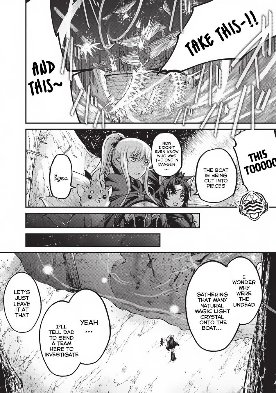 Gaikotsu Kishi-Sama, Tadaima Isekai E Odekake-Chuu Chapter 22.2 - Page 11 in English