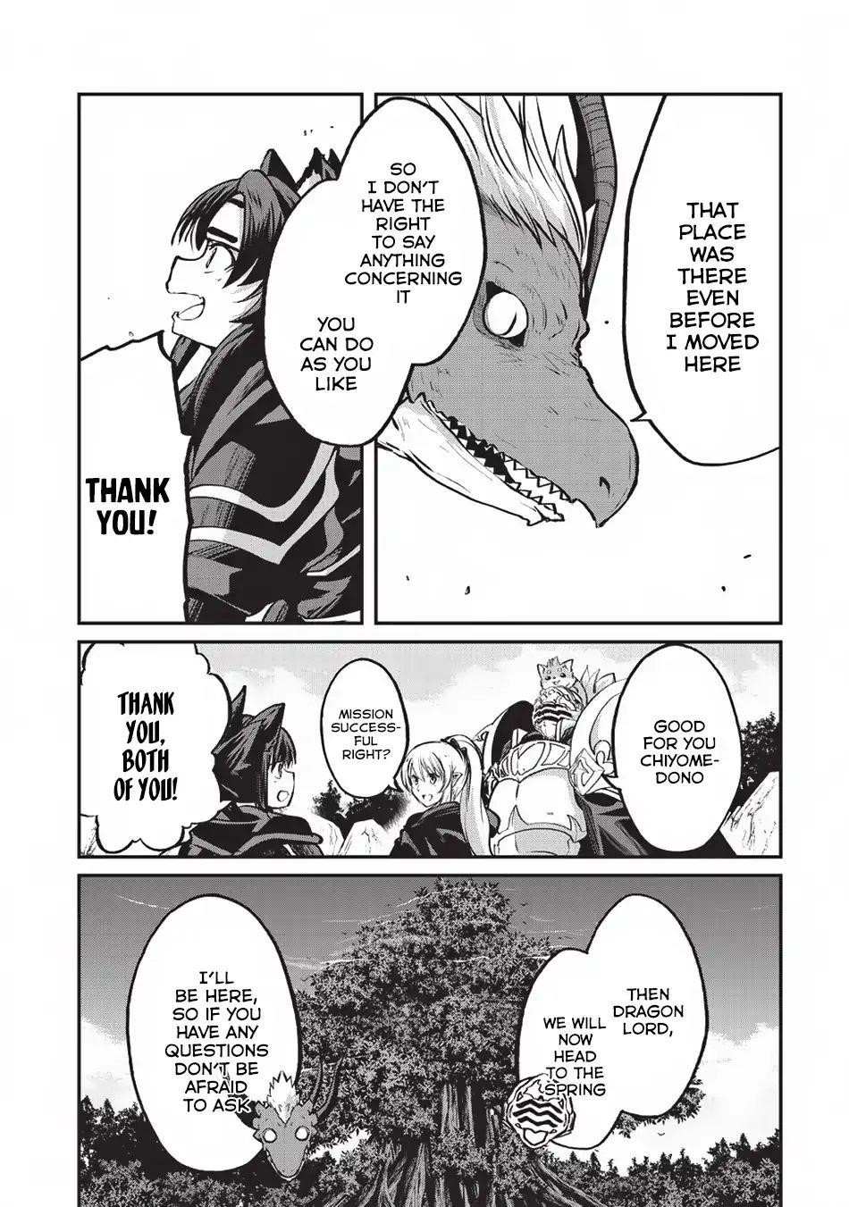 Gaikotsu Kishi-Sama, Tadaima Isekai E Odekake-Chuu Chapter 23 - Page 21 in English