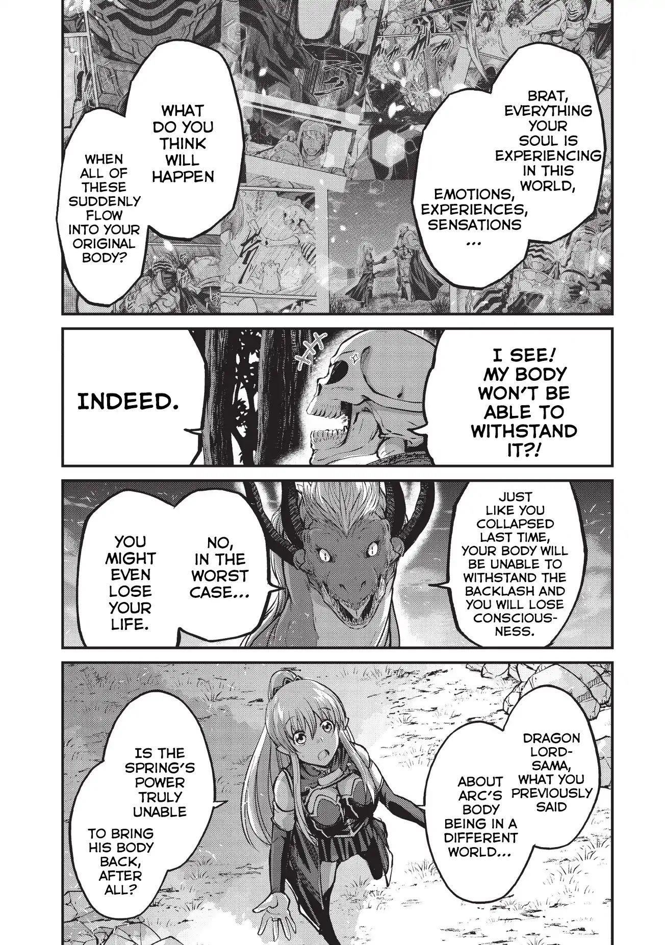 Gaikotsu Kishi-Sama, Tadaima Isekai E Odekake-Chuu Chapter 25 - Page 11 in English