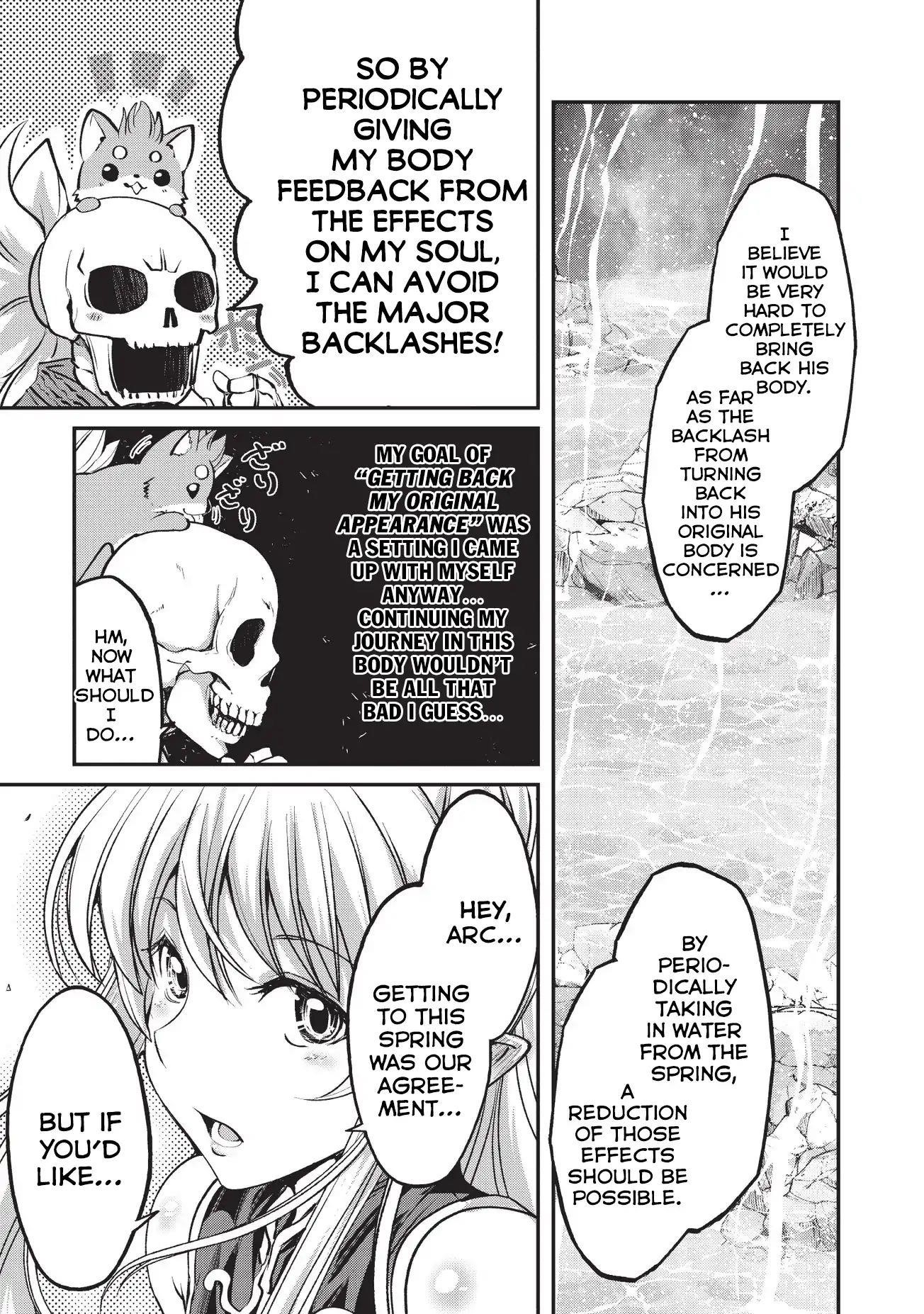Gaikotsu Kishi-Sama, Tadaima Isekai E Odekake-Chuu Chapter 25 - Page 12 in English
