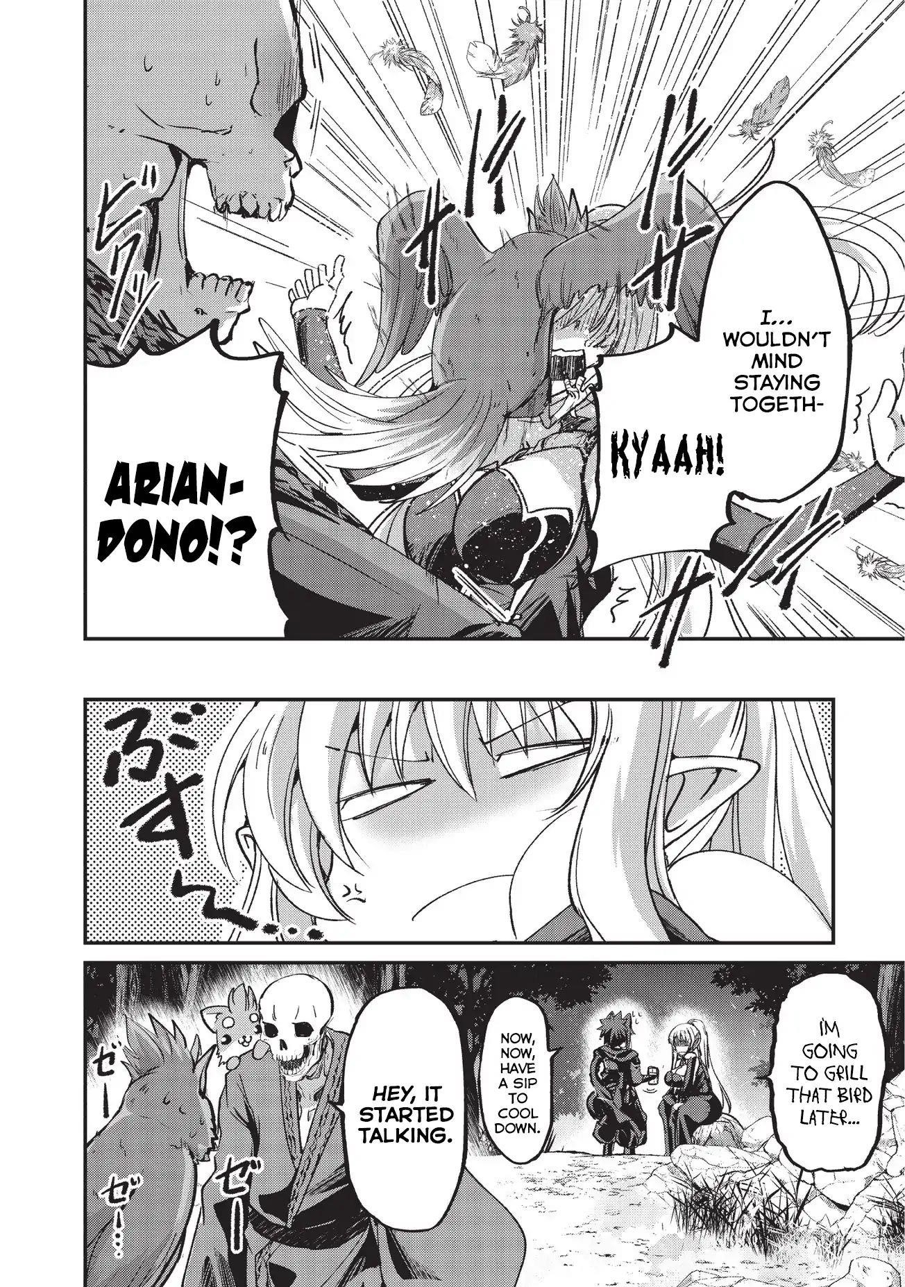 Gaikotsu Kishi-Sama, Tadaima Isekai E Odekake-Chuu Chapter 25 - Page 13 in English