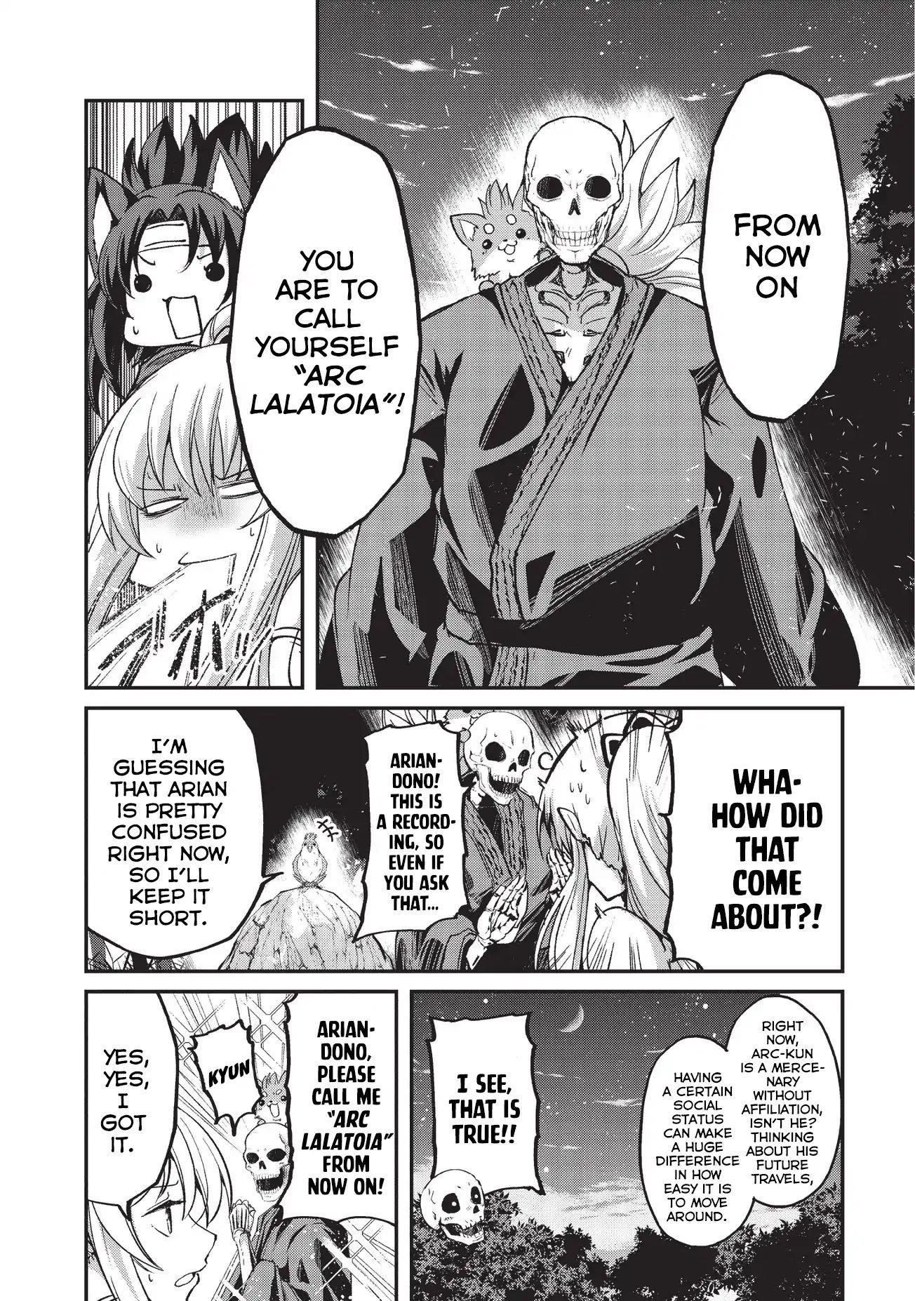 Gaikotsu Kishi-Sama, Tadaima Isekai E Odekake-Chuu Chapter 25 - Page 15 in English