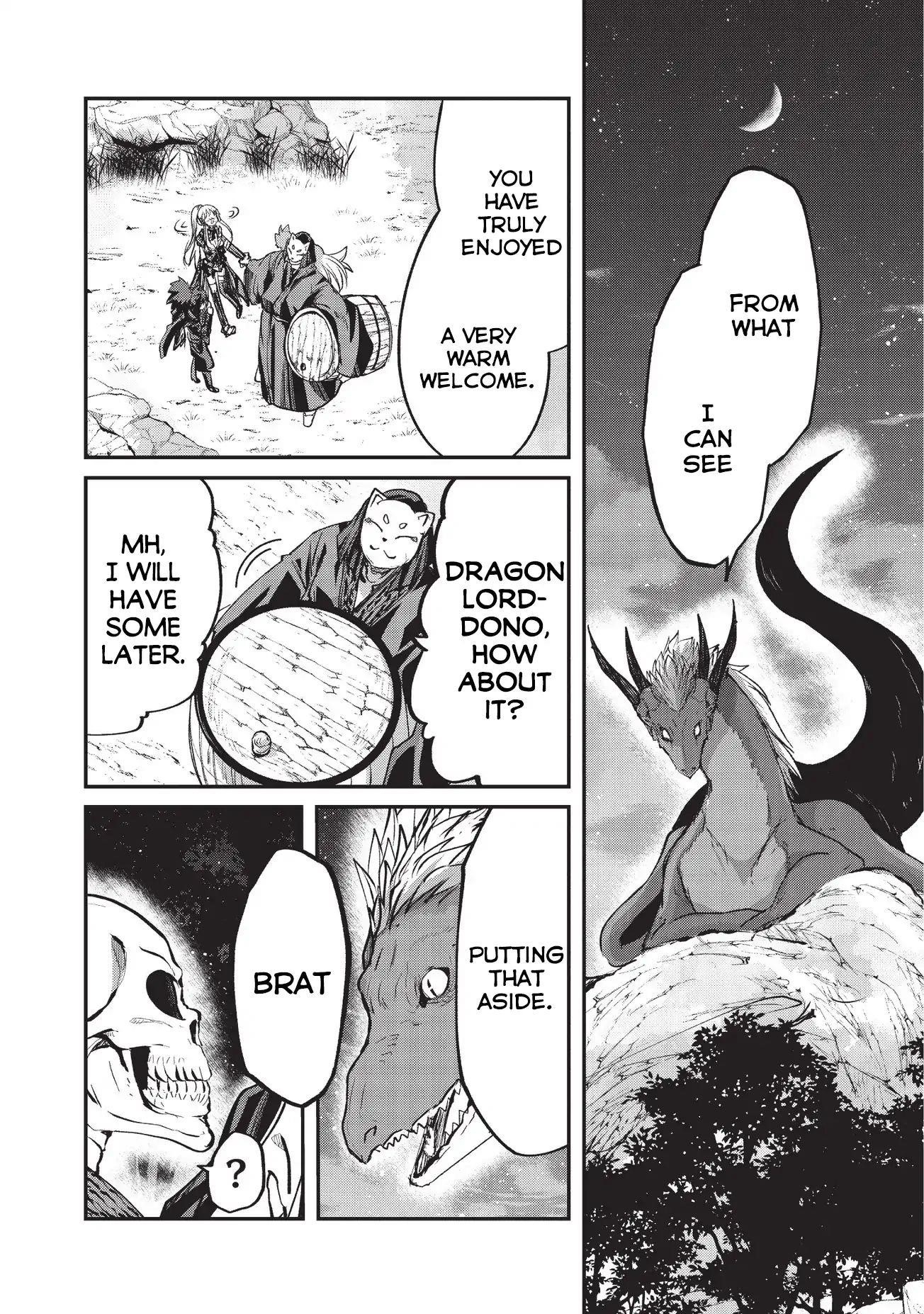 Gaikotsu Kishi-Sama, Tadaima Isekai E Odekake-Chuu Chapter 25 - Page 7 in English