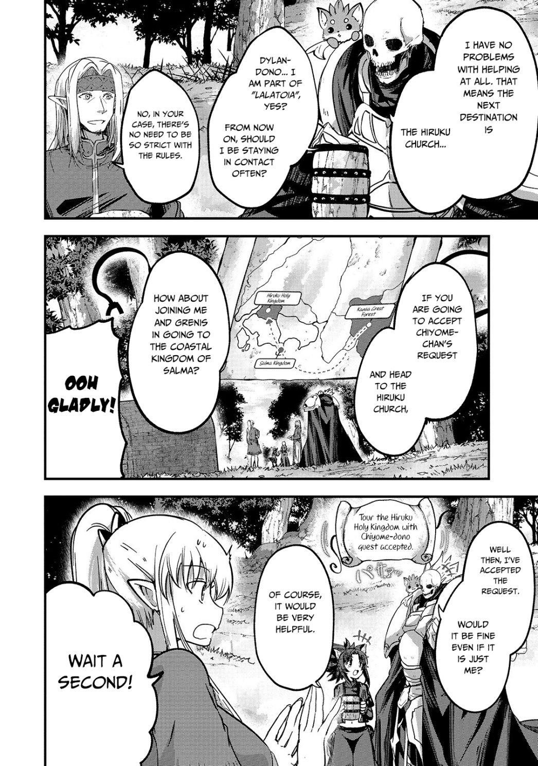 Gaikotsu Kishi-Sama, Tadaima Isekai E Odekake-Chuu Chapter 34 - Page 16 in English