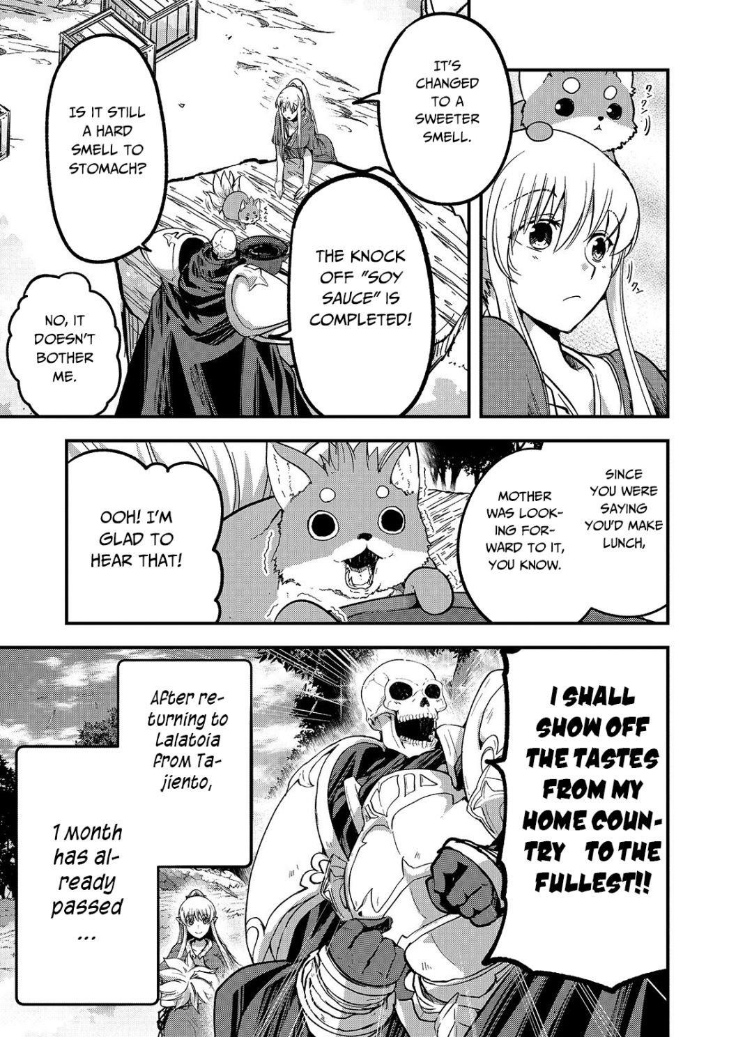 Gaikotsu Kishi-Sama, Tadaima Isekai E Odekake-Chuu Chapter 34 - Page 5 in English