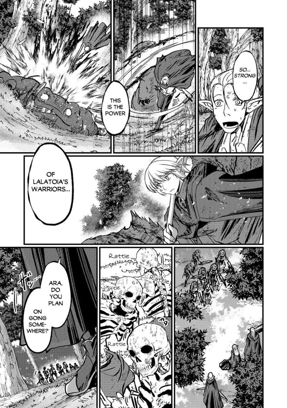 Gaikotsu Kishi-Sama, Tadaima Isekai E Odekake-Chuu Chapter 36 - Page 17 in English