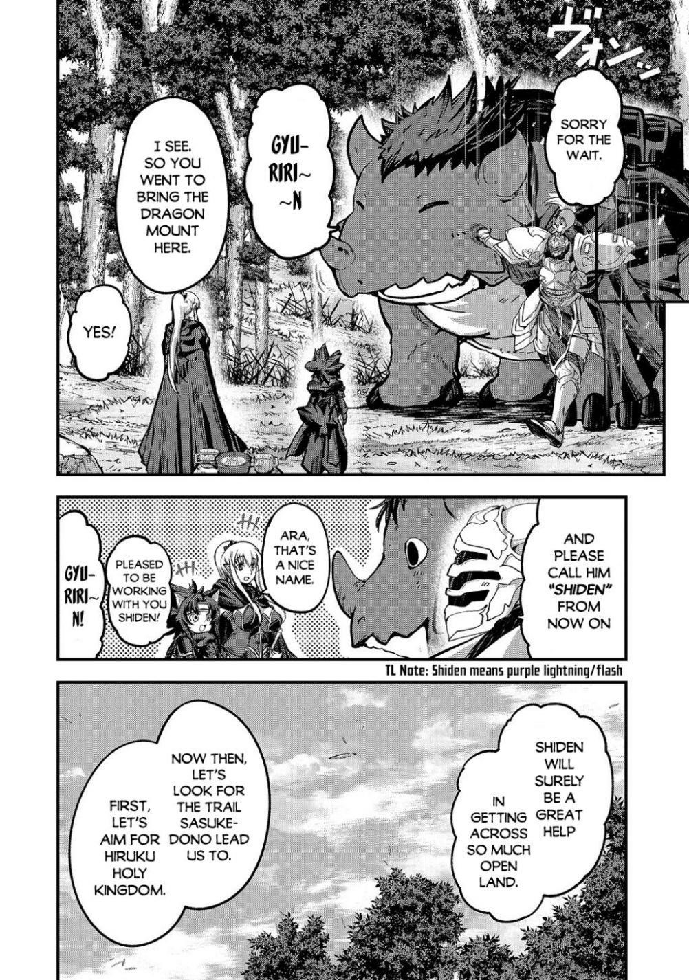 Gaikotsu Kishi-Sama, Tadaima Isekai E Odekake-Chuu Chapter 36 - Page 27 in English