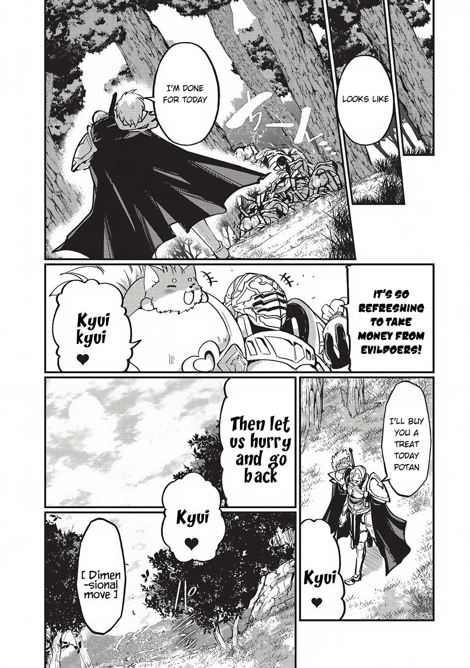 Gaikotsu Kishi-Sama, Tadaima Isekai E Odekake-Chuu Chapter 4 - Page 13 in English