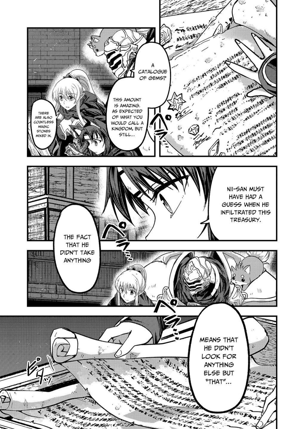 Gaikotsu Kishi-Sama, Tadaima Isekai E Odekake-Chuu Chapter 42 - Page 37 in English